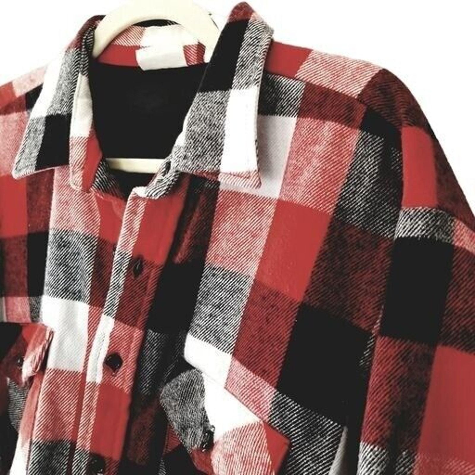 Field & Stream Field & Stream Mens Flannel Shacket Quilted Lining XL Check Size US XL / EU 56 / 4 - 5 Thumbnail