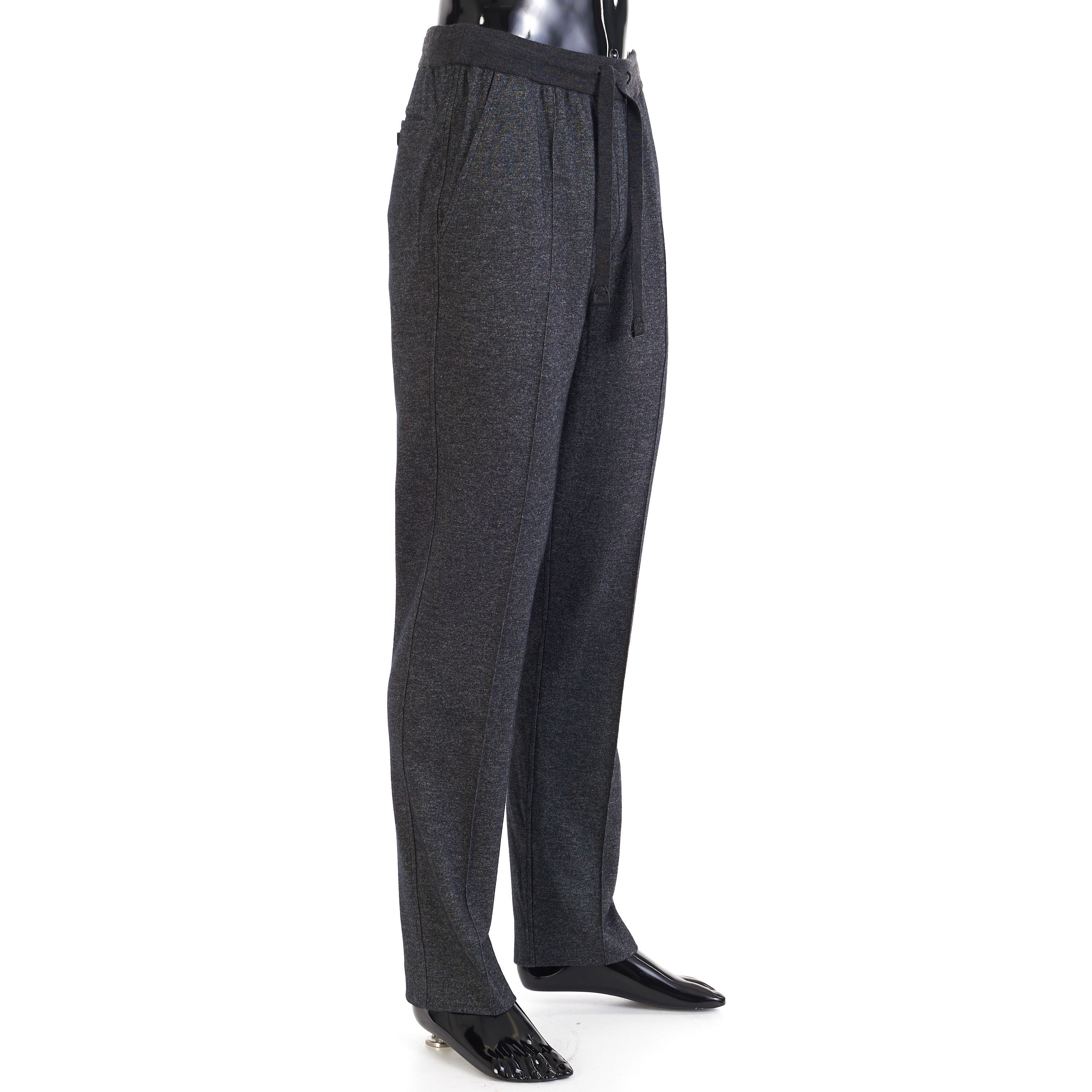 Brioni Gray Trousers - Cashmere Blend Flannel, Drawstring Size US 28 / EU 44 - 9 Thumbnail