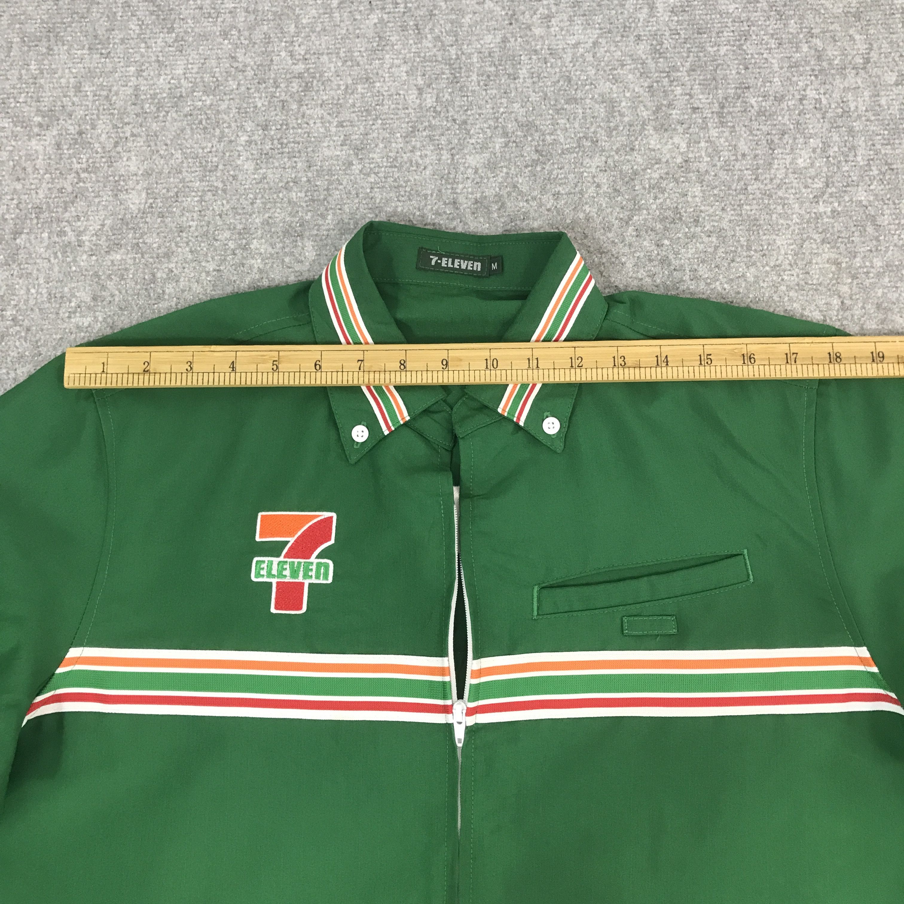Japanese Brand 7 eleven japan green uniform shirt jacket Size US M / EU 48-50 / 2 - 6 Thumbnail