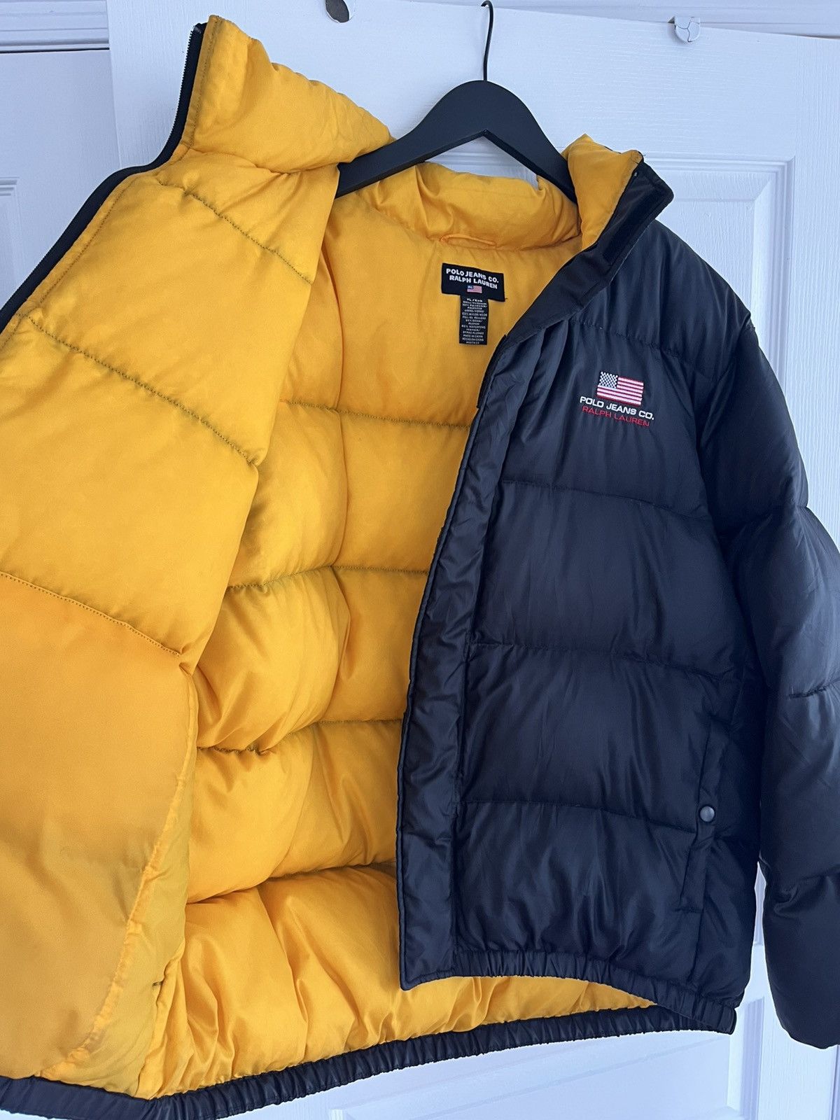 Polo Ralph Lauren Vintage Polo Jeans Puffer Size US XL / EU 56 / 4 - 2 Thumbnail