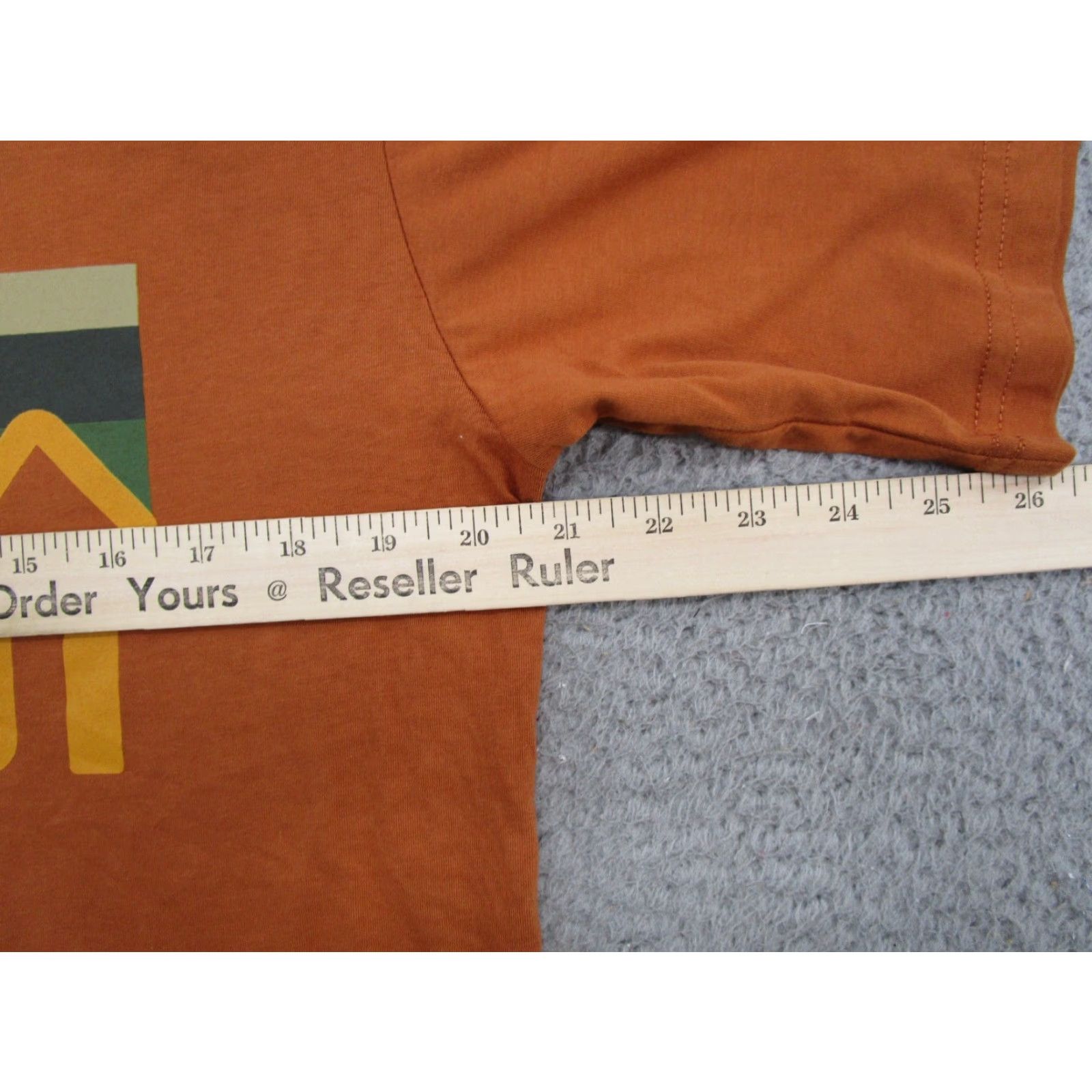 Marmot Marmot Outdoors Mountain Graphic Logo Spell Out Orange T-Shirt Mens Size M Size US M / EU 48-50 / 2 - 7 Thumbnail