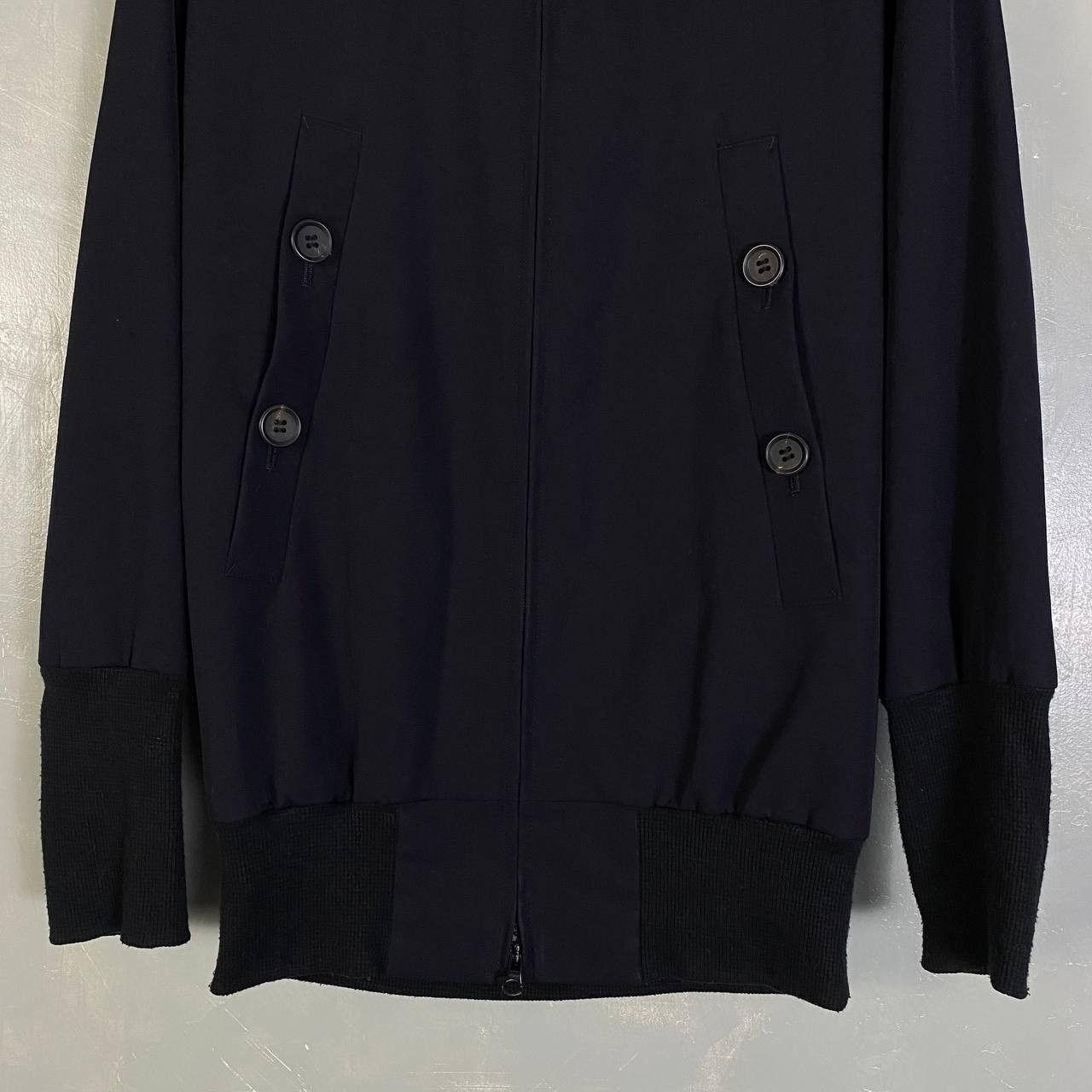 Yohji Yamamoto Yohji Yamamoto Technical Hooded Wool Jacket Size US M / EU 48-50 / 2 - 5 Thumbnail