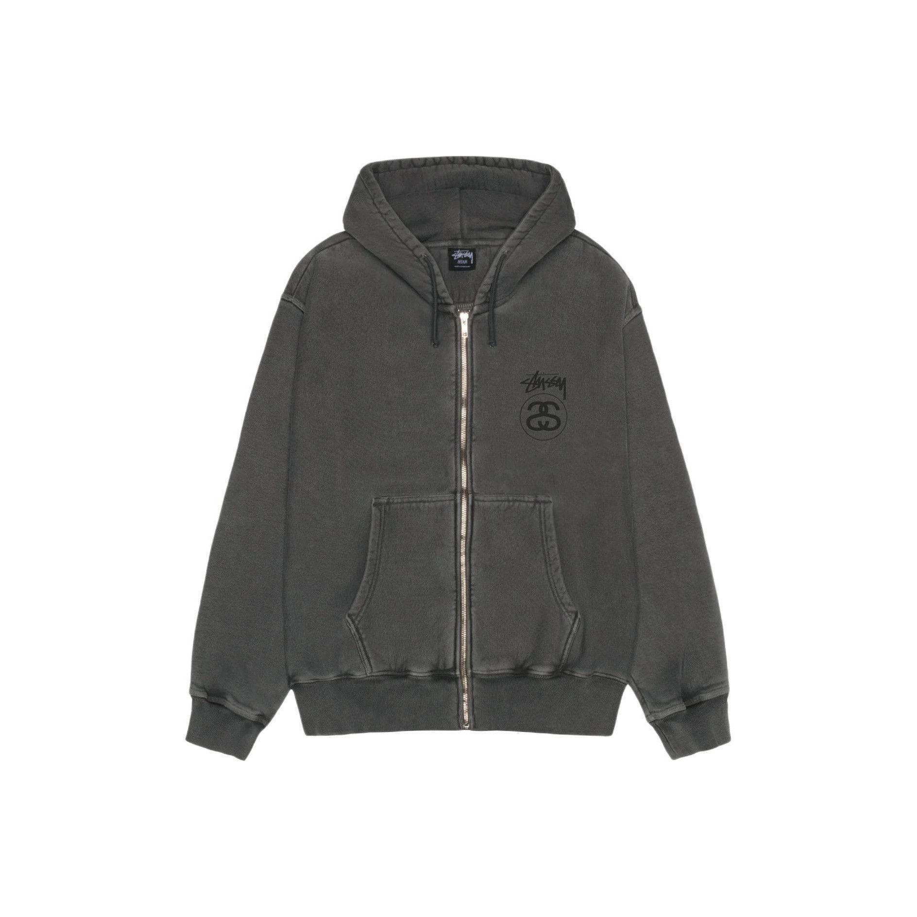 Stussy Stussy 8 Ball Zip Hoodie Pigment Dyed | Grailed