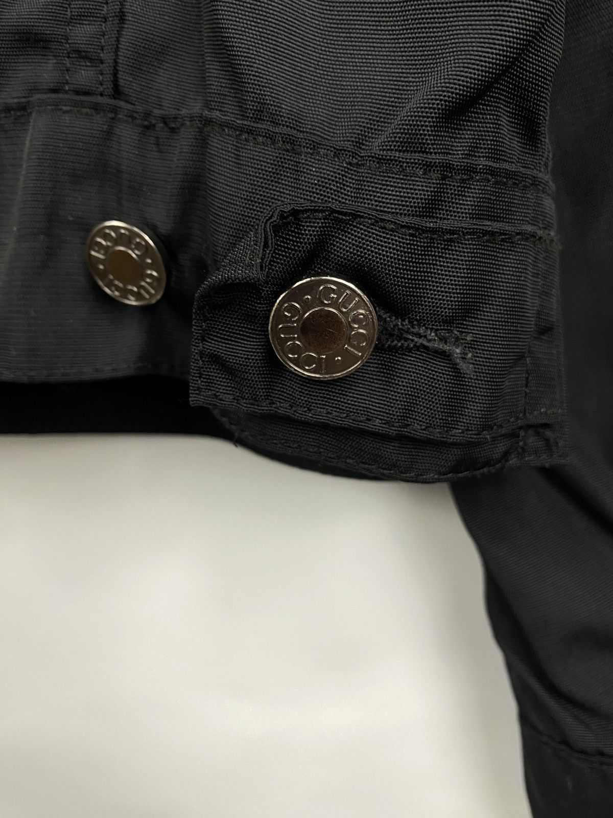 Gucci 🇮🇹 Vintage Y2K Gucci X Tom Ford Nylon Jacket Rare Retro Size US M / EU 48-50 / 2 - 11 Thumbnail