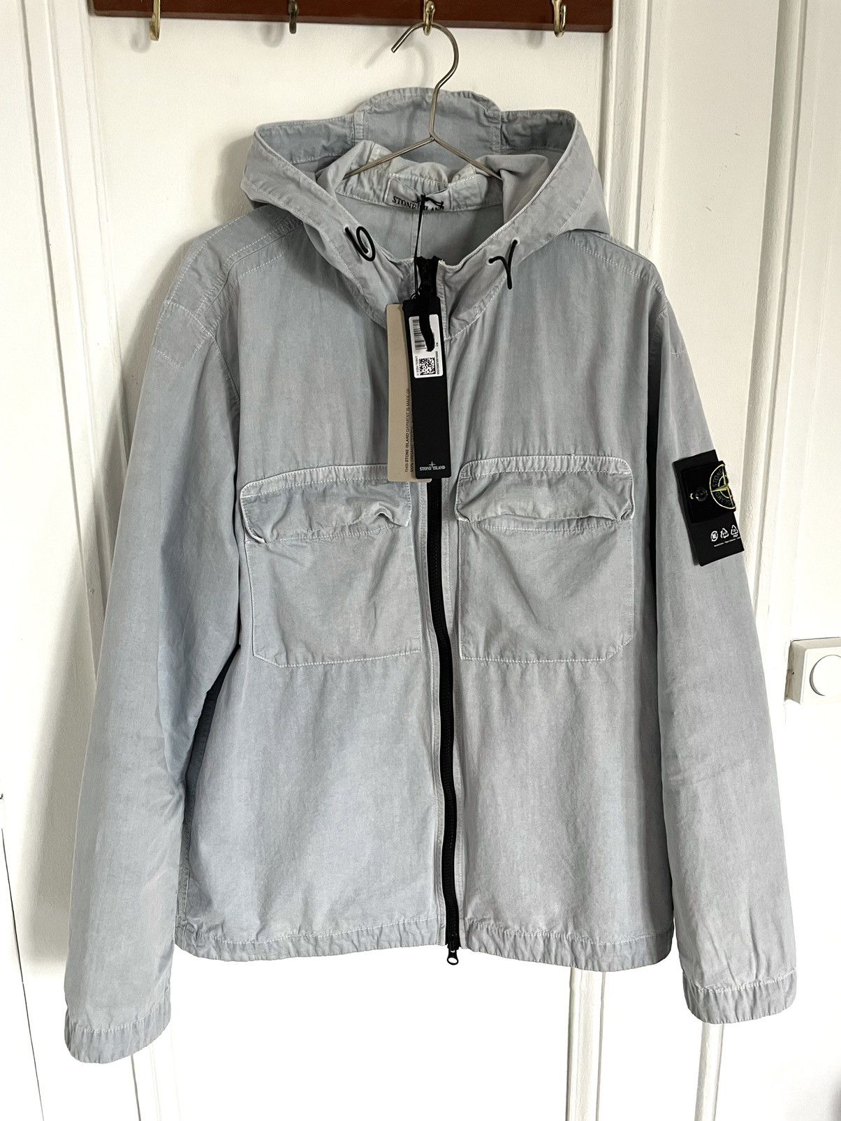 Stone Island Stone island Supima Overshirt Size US L / EU 52-54 / 3 - 2 Thumbnail