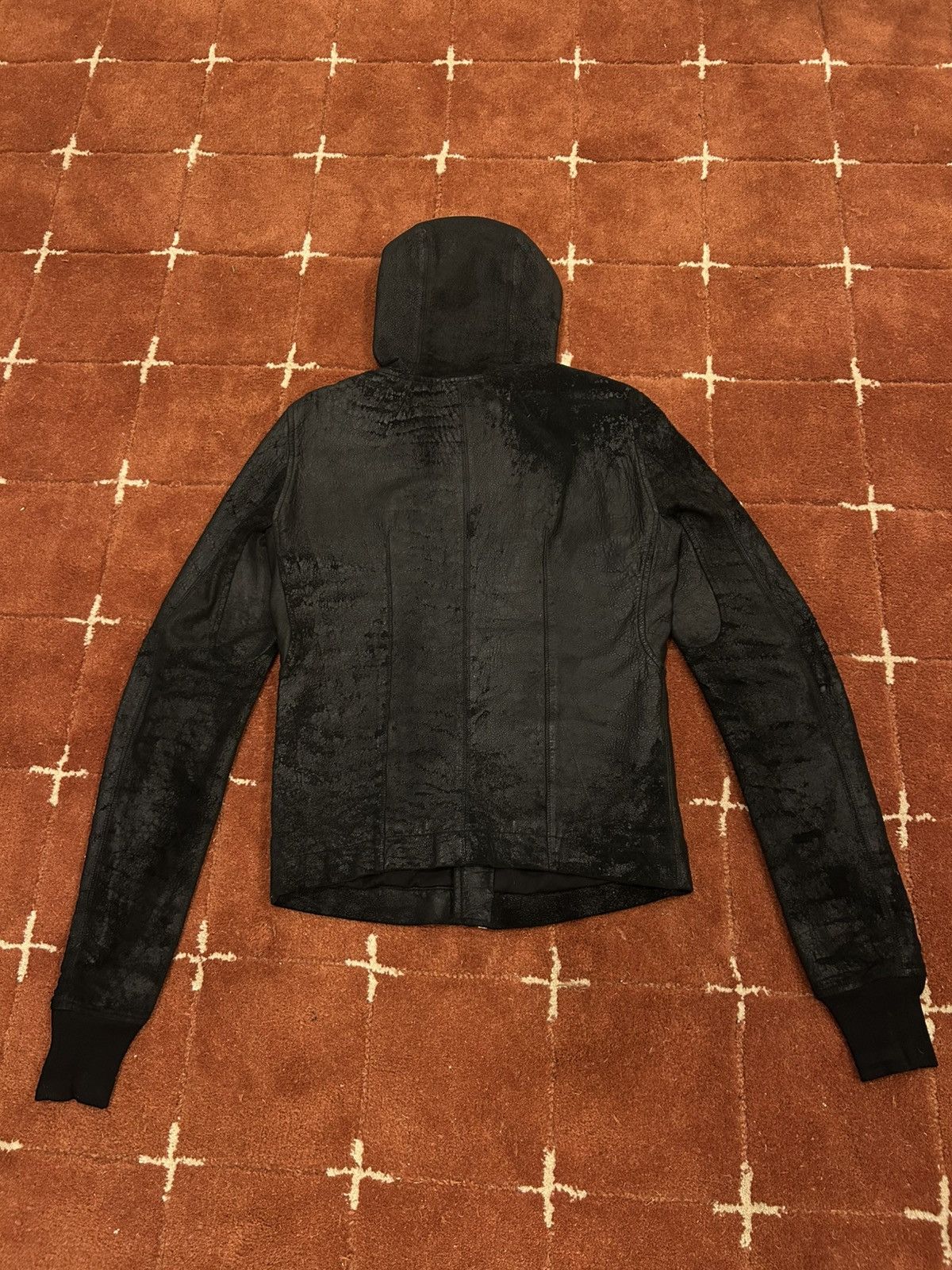 Rick Owens Rick Owens Scuba Jacket Blistered Lamb Size US XS / EU 42 / 0 - 7 Thumbnail