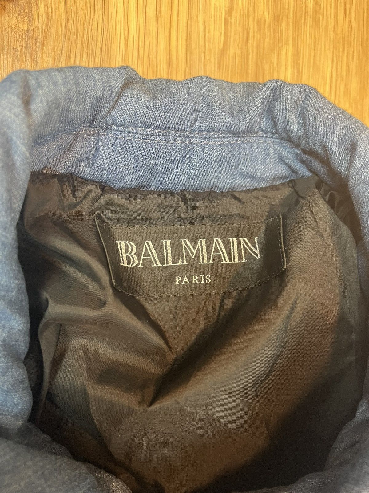 Balmain SAMPLE Balmain biker distressed Puffer jacket Size US M / EU 48-50 / 2 - 5 Thumbnail