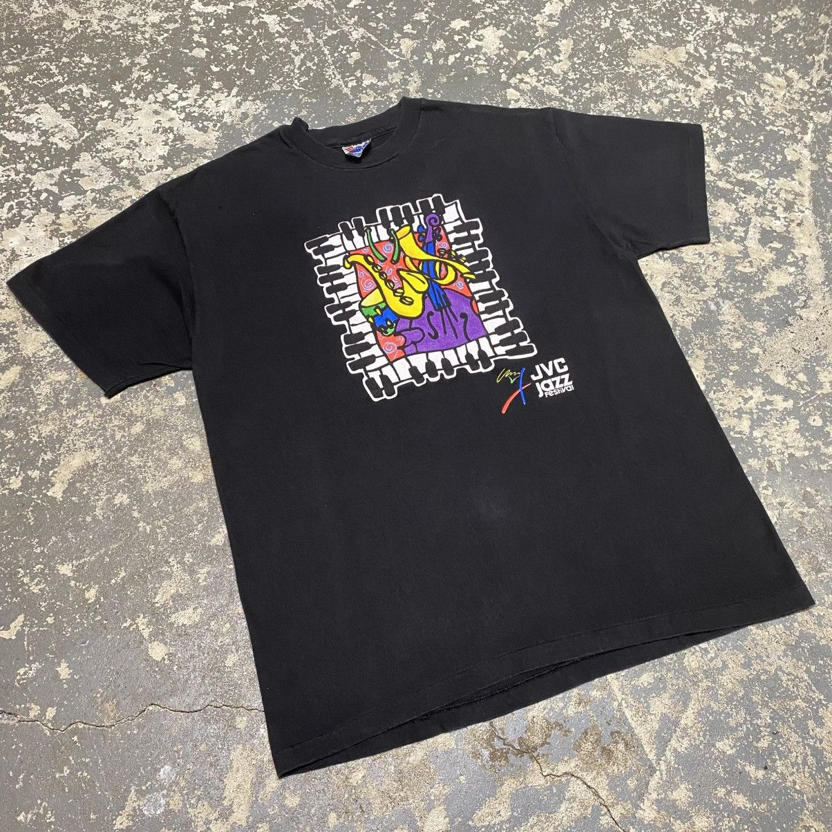 Band Tees × Vintage Vintage JCV Jazz Festival Art Music Tshirt 1993 Size US L / EU 52-54 / 3 - 9 Thumbnail