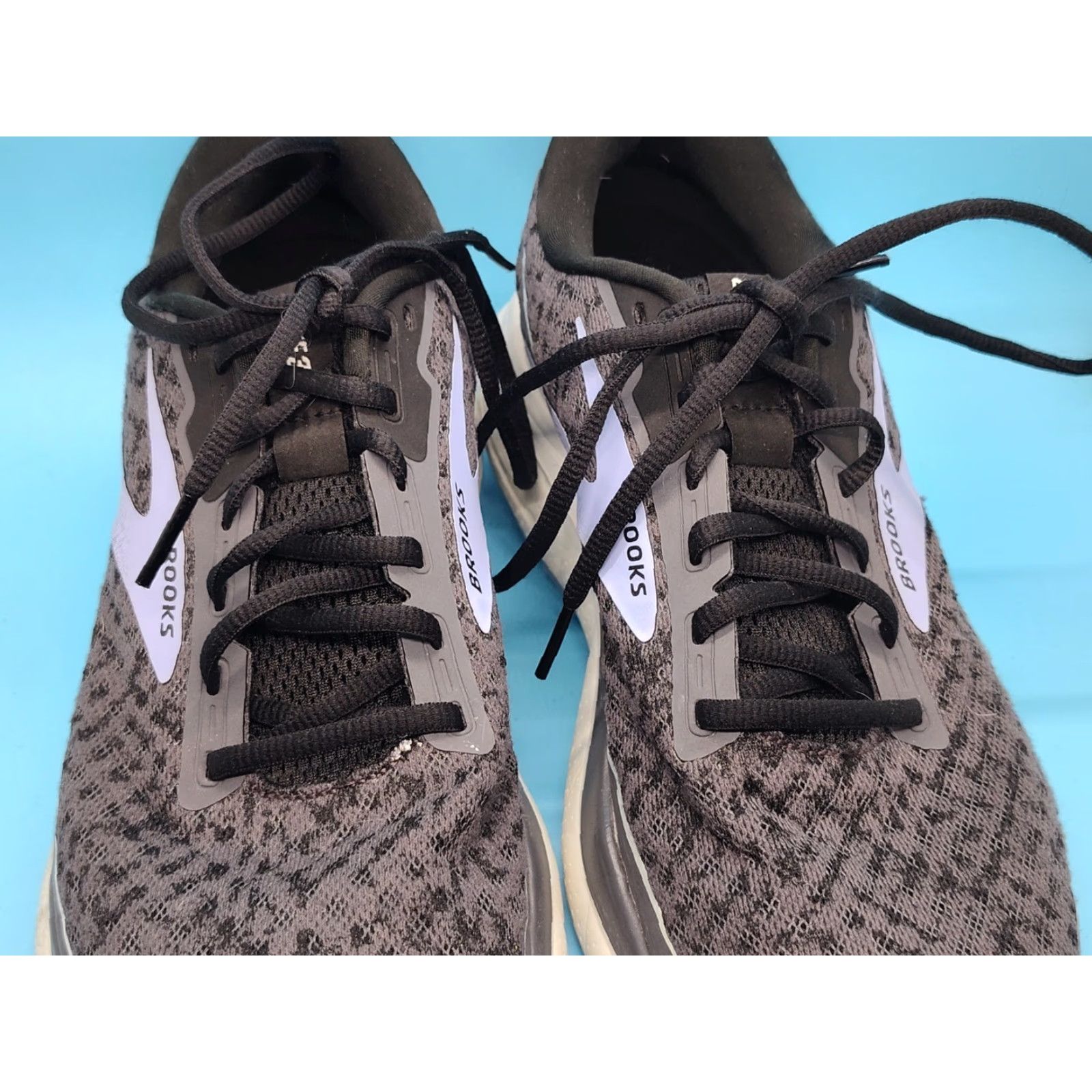 Brooks VINTAGE Brooks Trace 3 Sneakers Women's Athletic Running & Jogging Shoes Size 9.5 Medium US Blackened Pearl Skylight Iris Size US 7.5 / IT 37.5 - 4 Thumbnail
