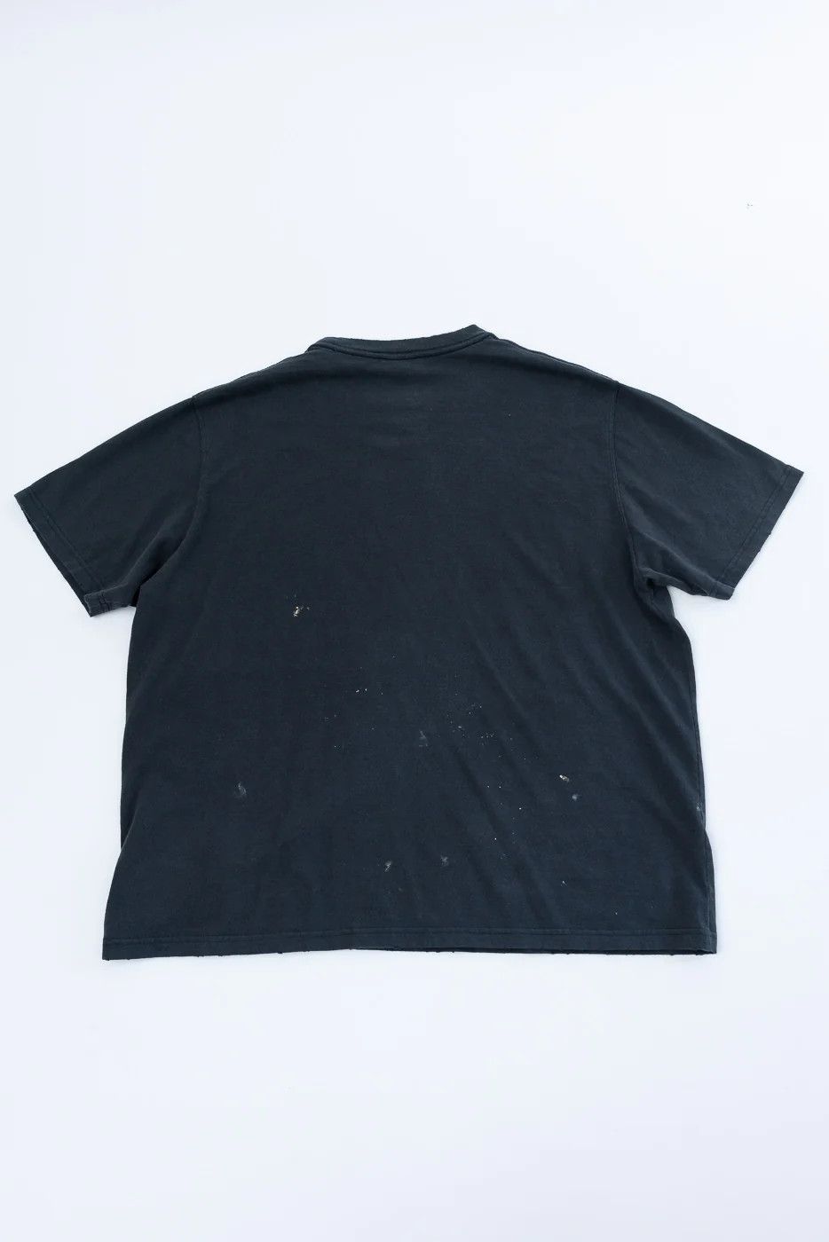 Orslow Vintage Fade Printed Paint-Splattered Cotton T-Shirt in Black, Men's (Size Xl) — image 2 of 4