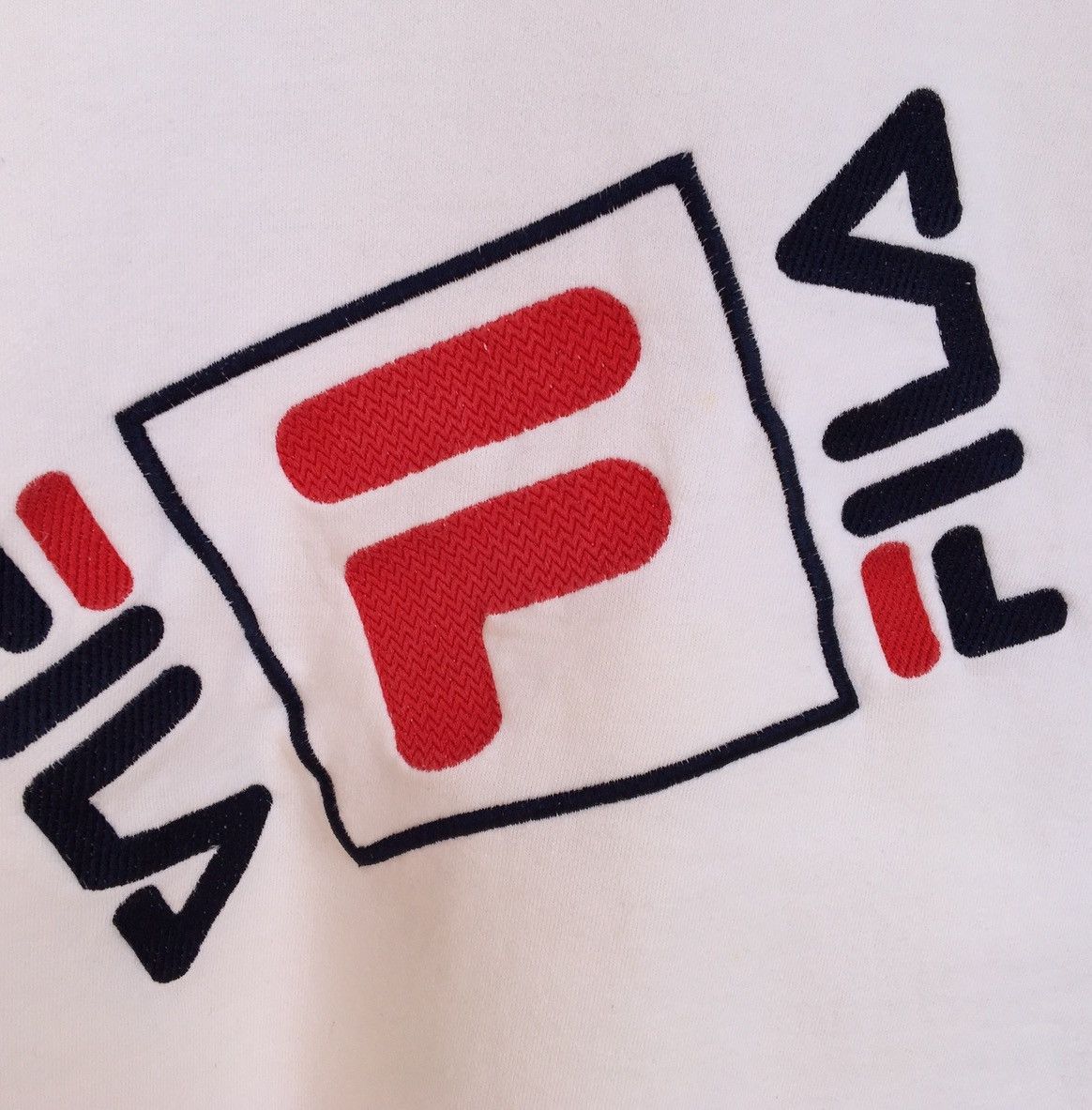 Fila × Vintage Vintage 90s Fila Crewneck Embroidered Logo Size US L / EU 52-54 / 3 - 6 Thumbnail