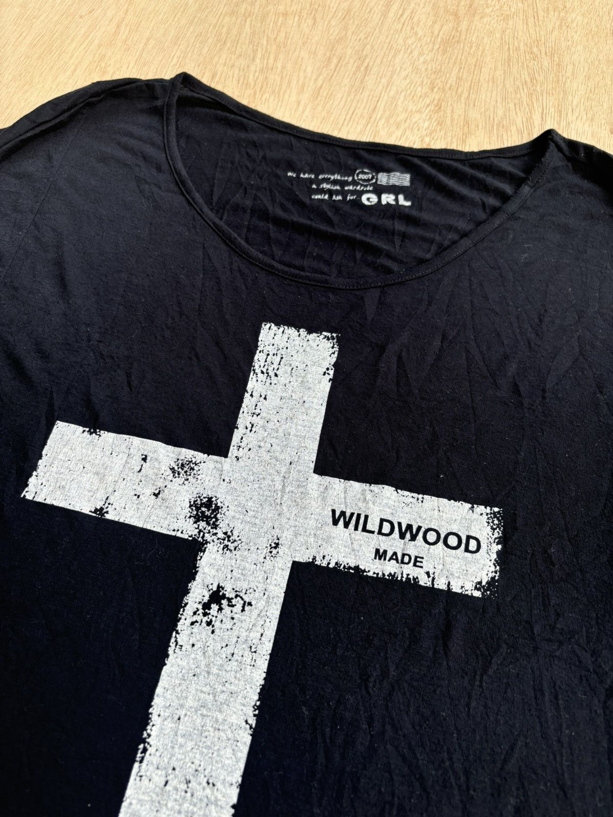 If Six Was Nine × Japanese Brand × Le Grande Bleu (L.G.B.) Y2k Wildwood Made Femme Lgb style Longsleeve Size ONE SIZE - 3 Thumbnail