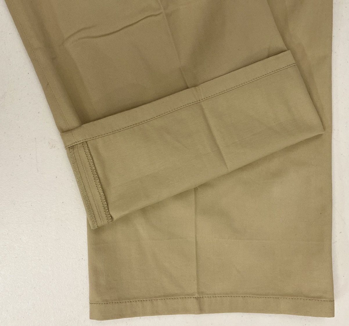 Bottega Veneta Bottega Veneta 🇮🇹 Light Brown Wide Leg Trouser 52 New Size US 36 / EU 52 - 6 Thumbnail