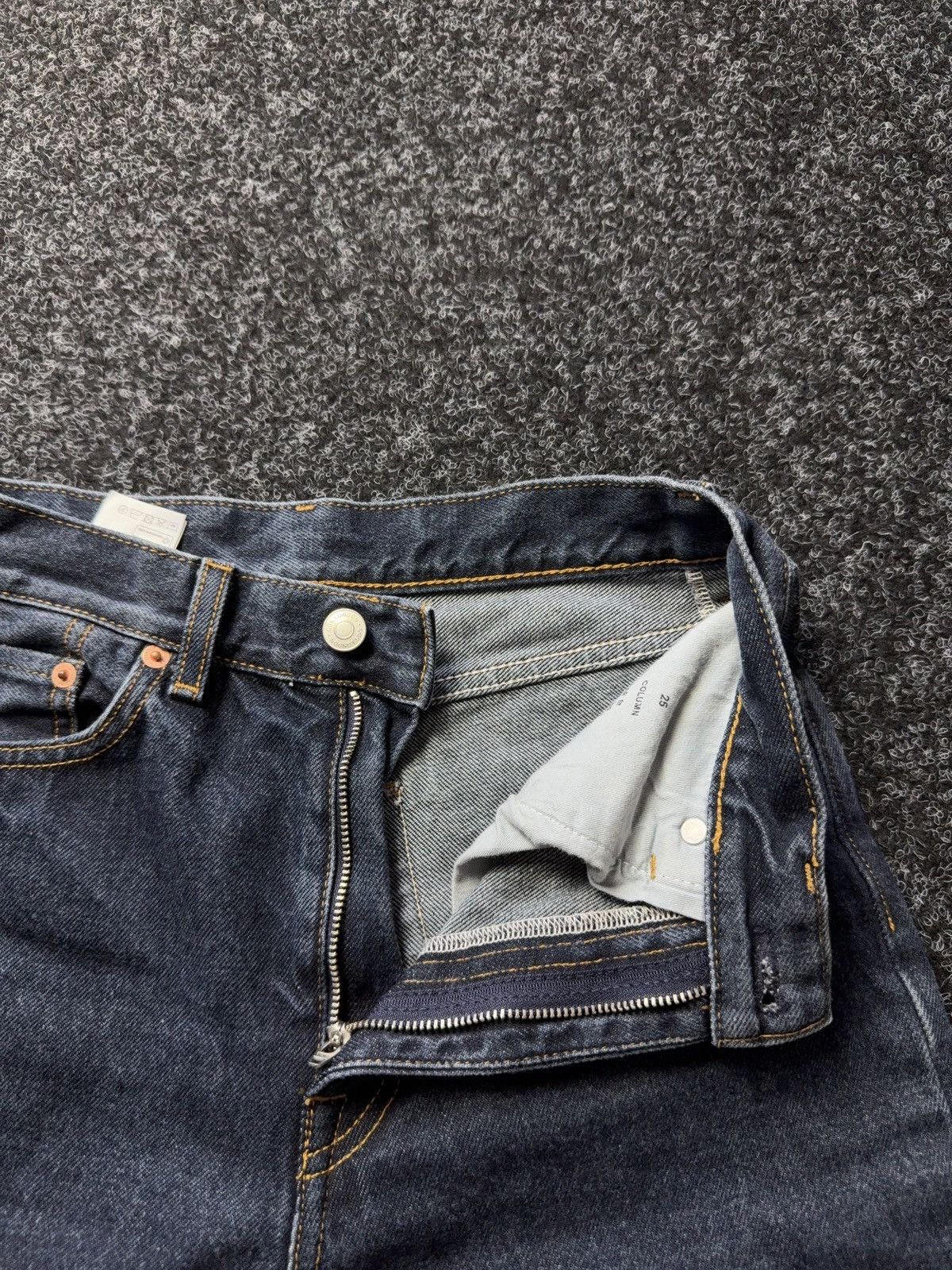 Cos Luxury 00s COS Straight Dark Wash Jeans Size 25 Minimalist Size 25" / US 0 / IT 36 - 9 Thumbnail