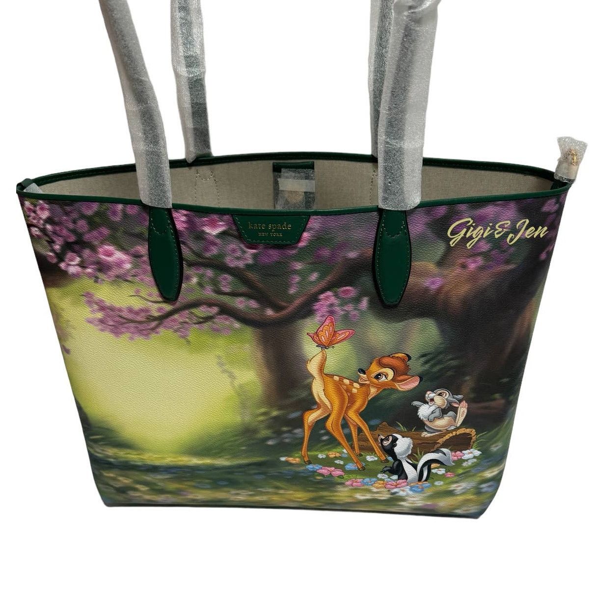 Kate Spade Disney X Kate Spade New York Bambi Sutton Medium Tote Size ONE SIZE - 5 Thumbnail