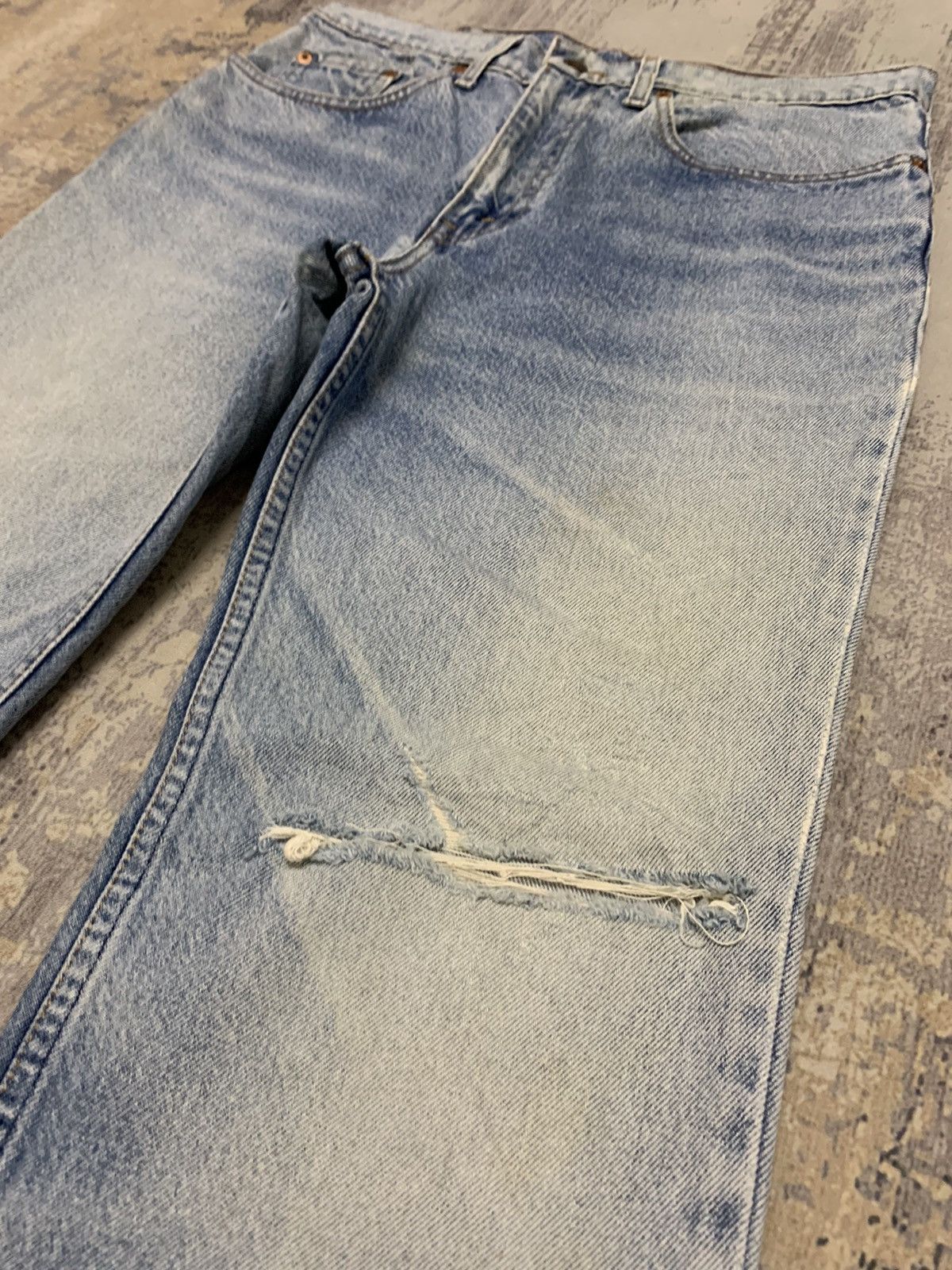 Levi's VTG 90s Levi's Japan 505 Regular Fit Straight Leg Jeans W33 Size US 33 - 6 Thumbnail