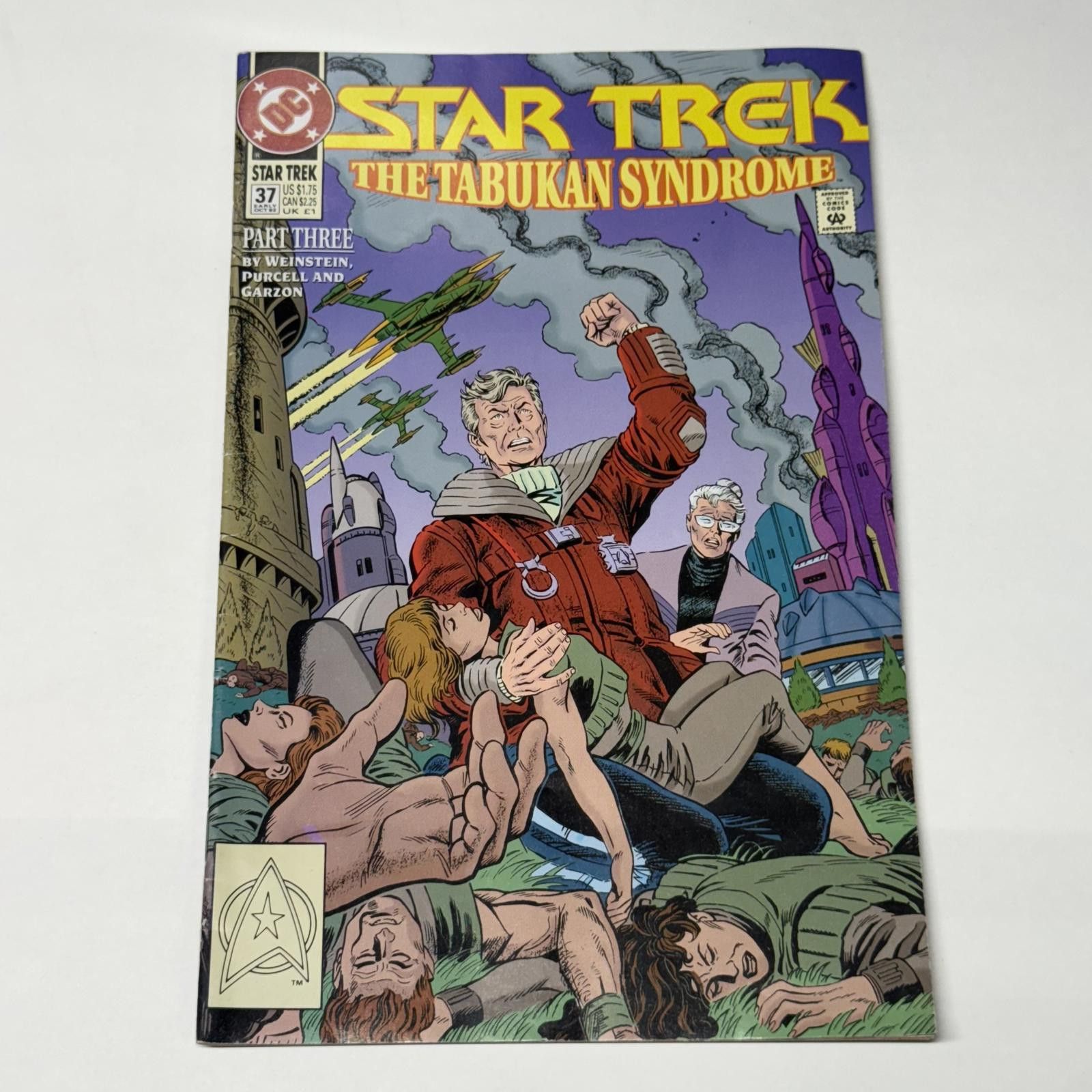 DC Comics Vtg 1992 Star Trek: The Tabukan Syndrome #37 Comic Book NM Size ONE SIZE - 1 Thumbnail