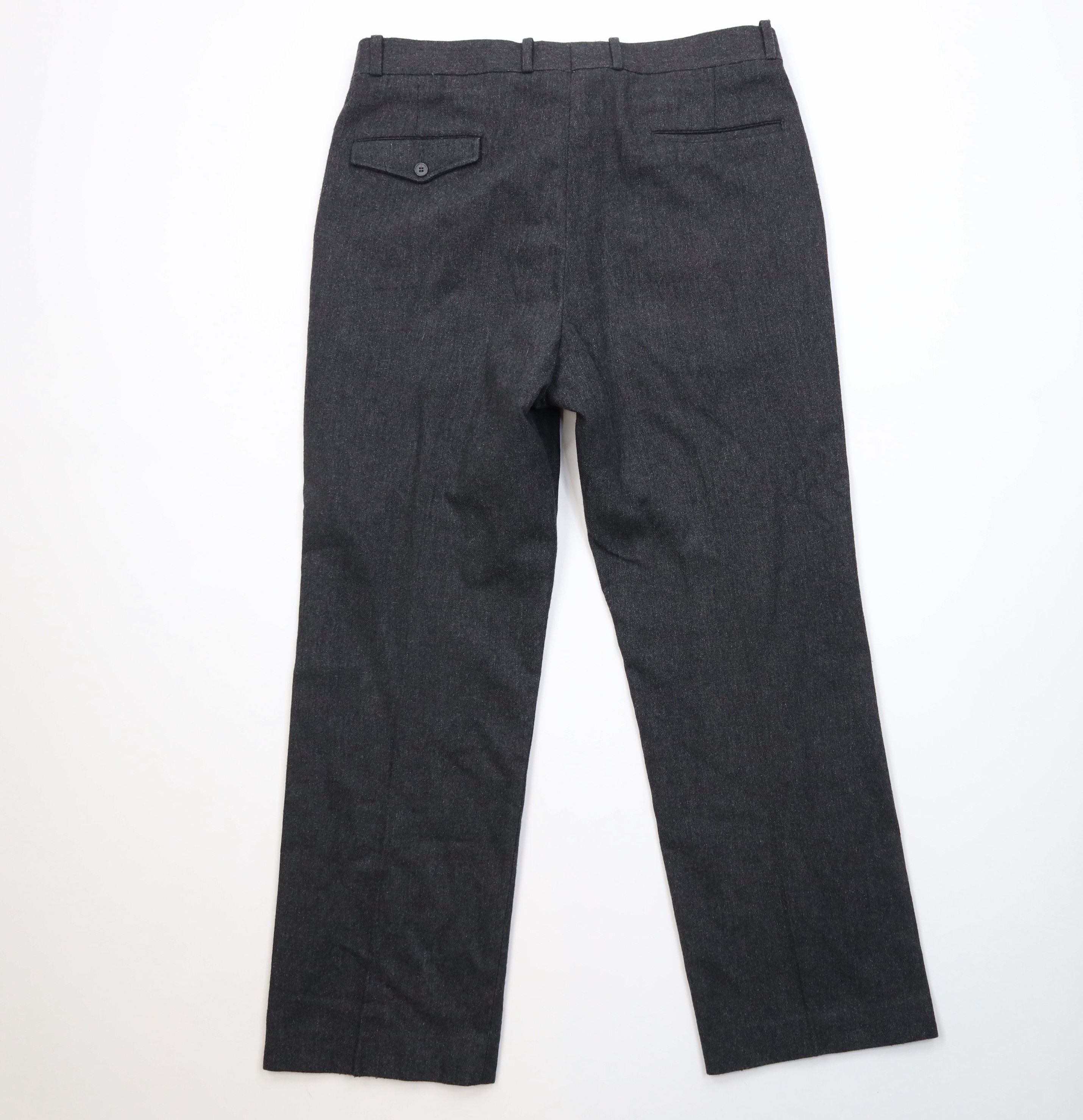 Vintage Vintage 70s Streetwear Flannel Knit Wide Leg Chino Pants Size US 34 / EU 50 - 9 Thumbnail
