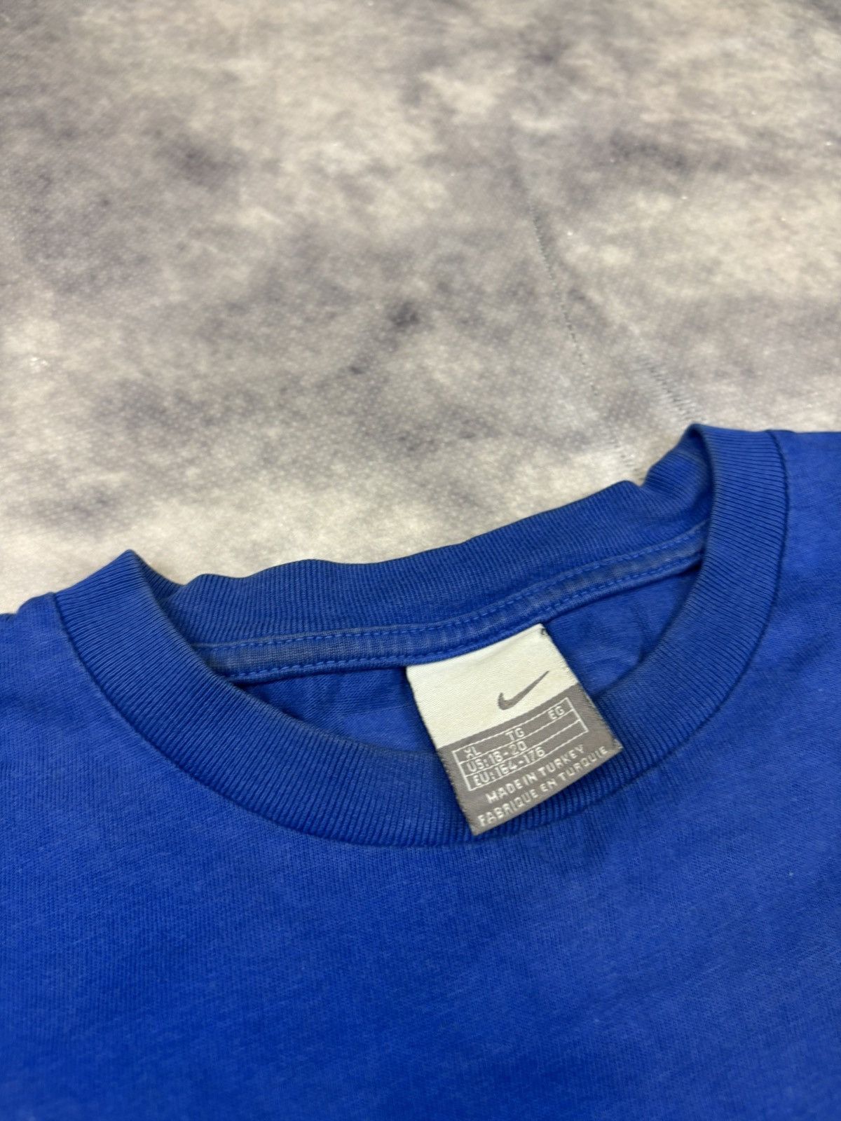 Nike × Vintage Vintage Nike Cyber Techno y2k 00s t shirt tee skateboard 90s Size US S / EU 44-46 / 1 - 4 Thumbnail