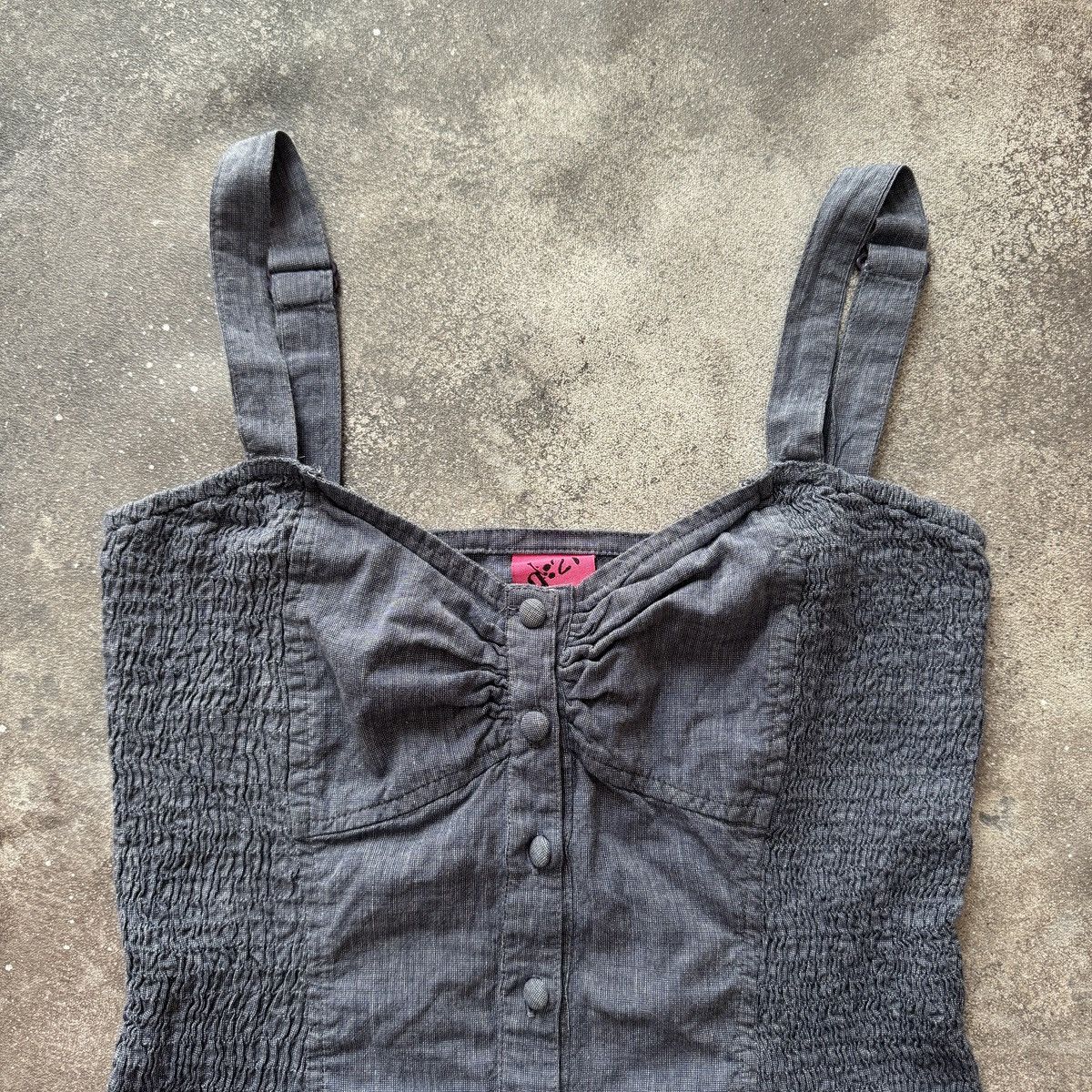 Hysteric Glamour 2000’s Aesthetic Y2K Glam Sexy Corset Crop Top Size M / US 6-8 / IT 42-44 - 5 Thumbnail