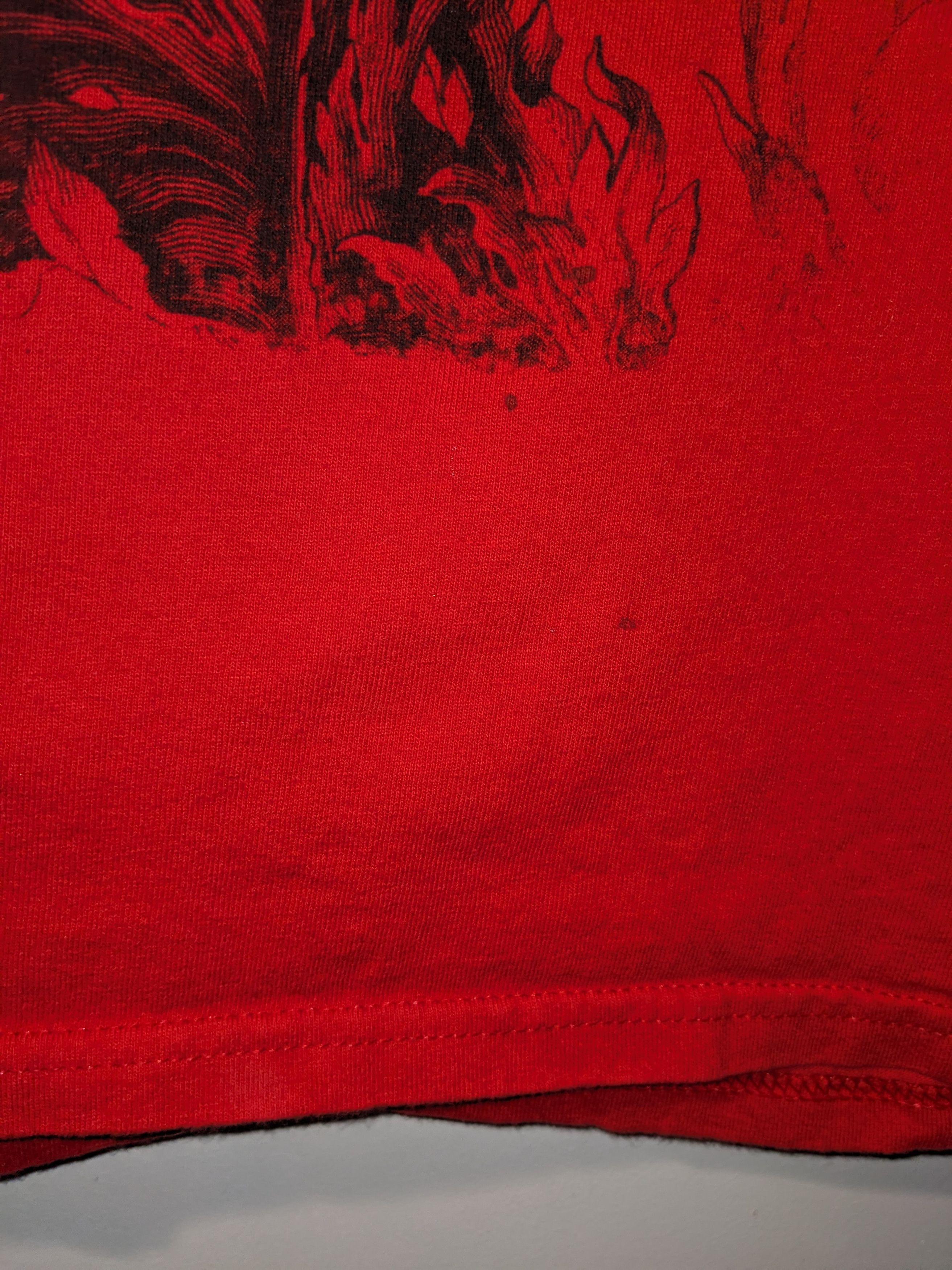 Affliction × Vintage Vintage Y2K Miami Ink Skull Affliction Red XX-Large T-Shirt Size US XXL / EU 58 / 5 - 4 Thumbnail
