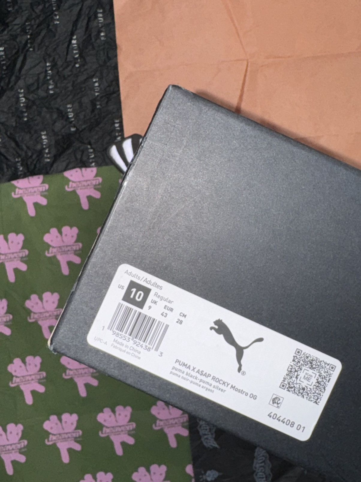 A$AP Rocky × Puma Puma A$AP Rocky x Mostro Black Croc Size US 10 / EU 43 - 11 Thumbnail