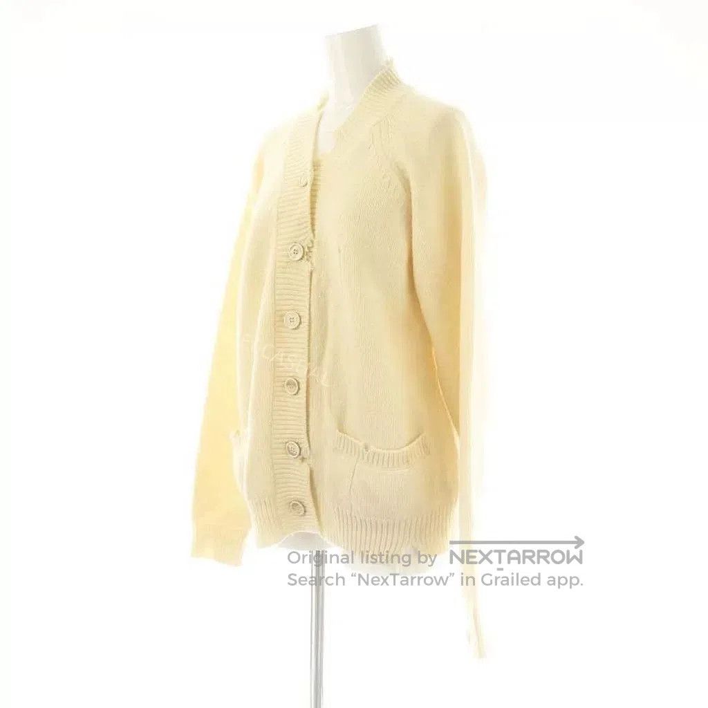 Maison Margiela Maison Margiela Hole Design Wool Cardigan. Size XS / US 0-2 / IT 36-38 - 3 Thumbnail