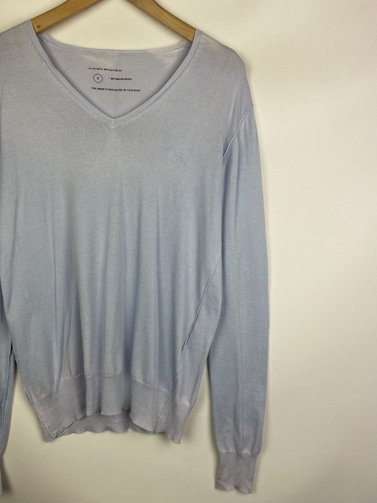 Allsaints Allsaints Fade L/S V-neck men’s sweater pullover AW08 size S Size US S / EU 44-46 / 1 - 3 Thumbnail