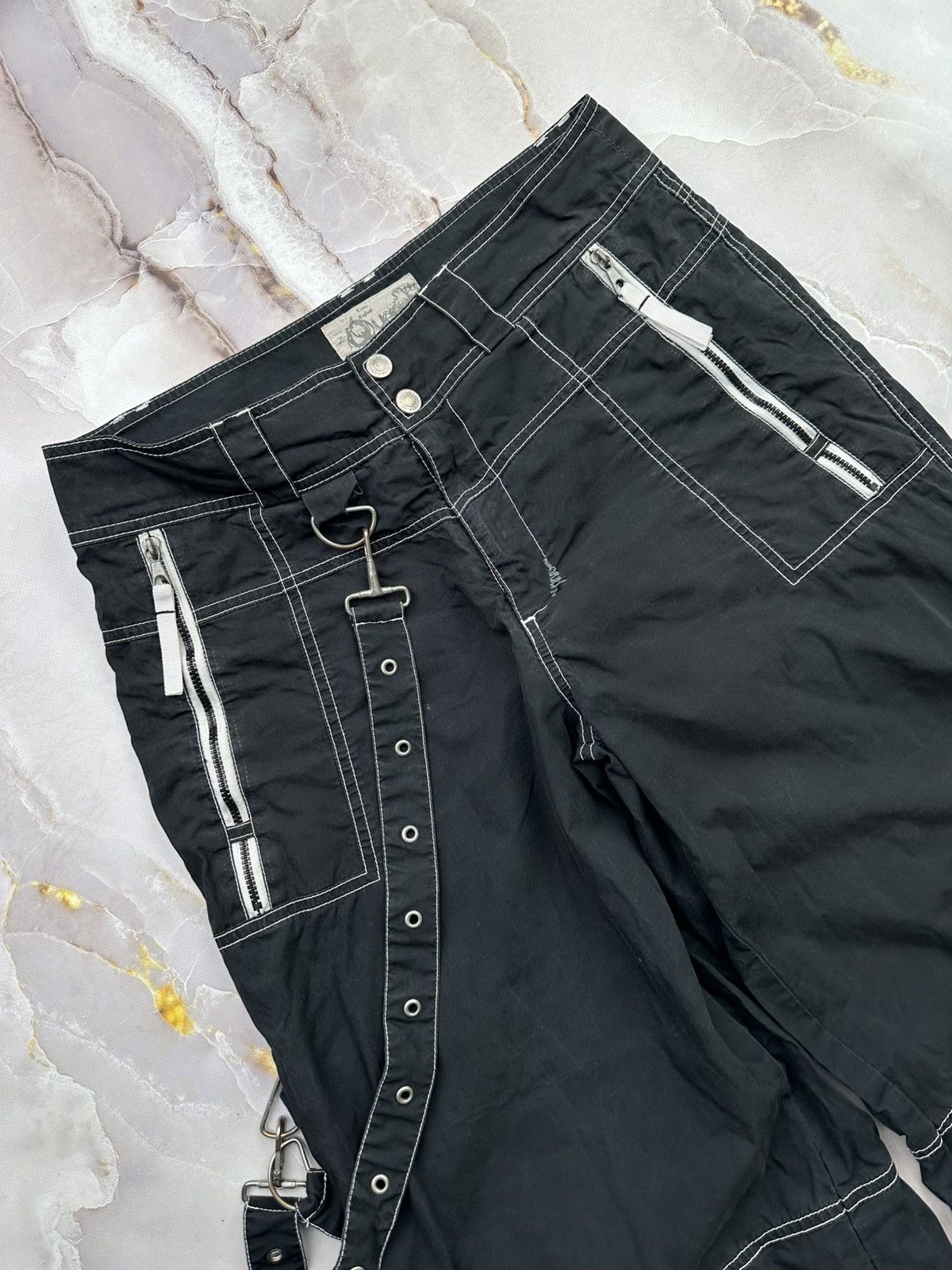 Japanese Brand Vintage Wide Pants Size US 30 / EU 46 - 4 Thumbnail