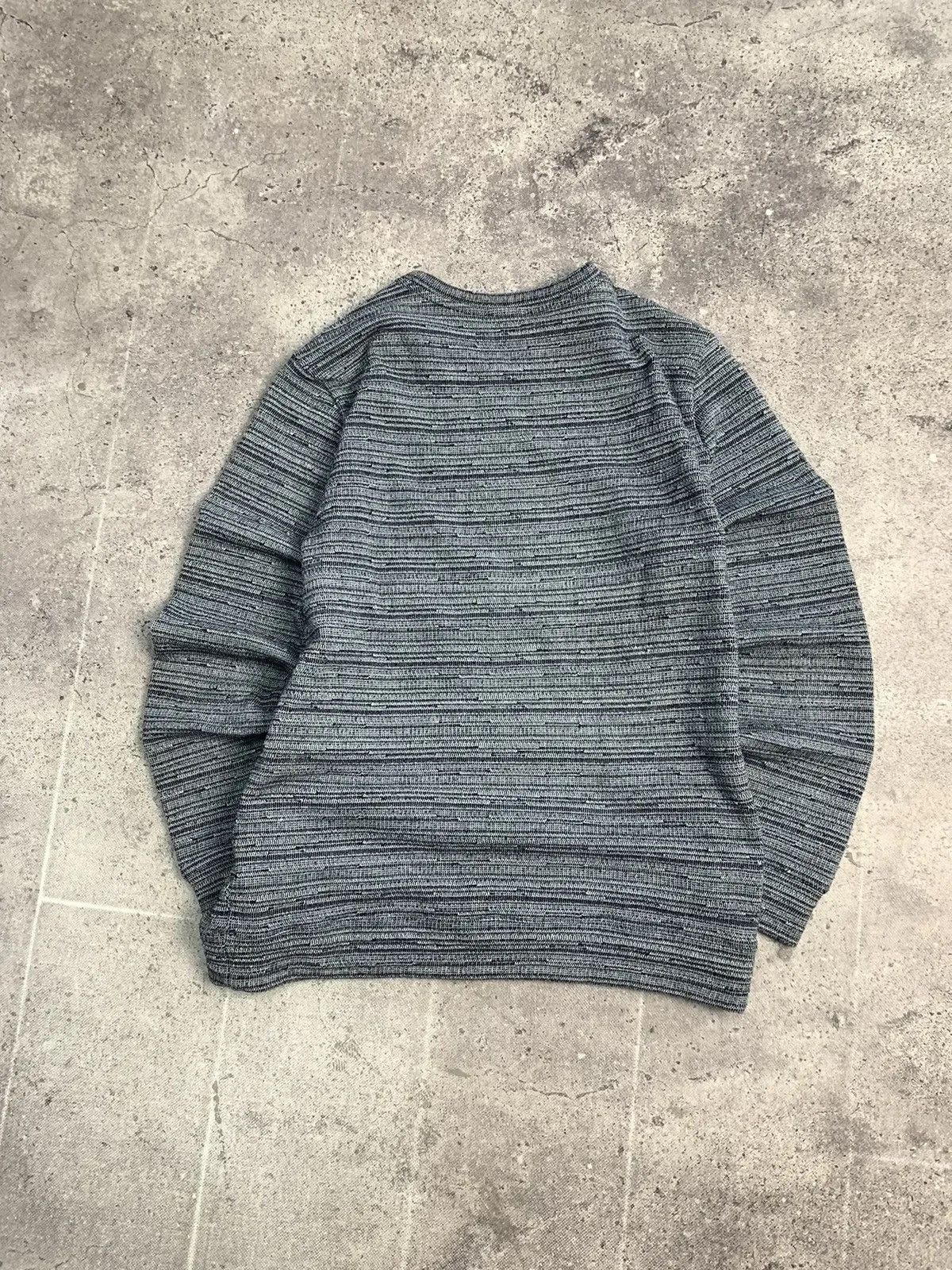 Japanese Brand × Vintage Vintage Y2K A.P.C gothic Distressed Faded Effect sweater Size US XL / EU 56 / 4 - 12 Thumbnail