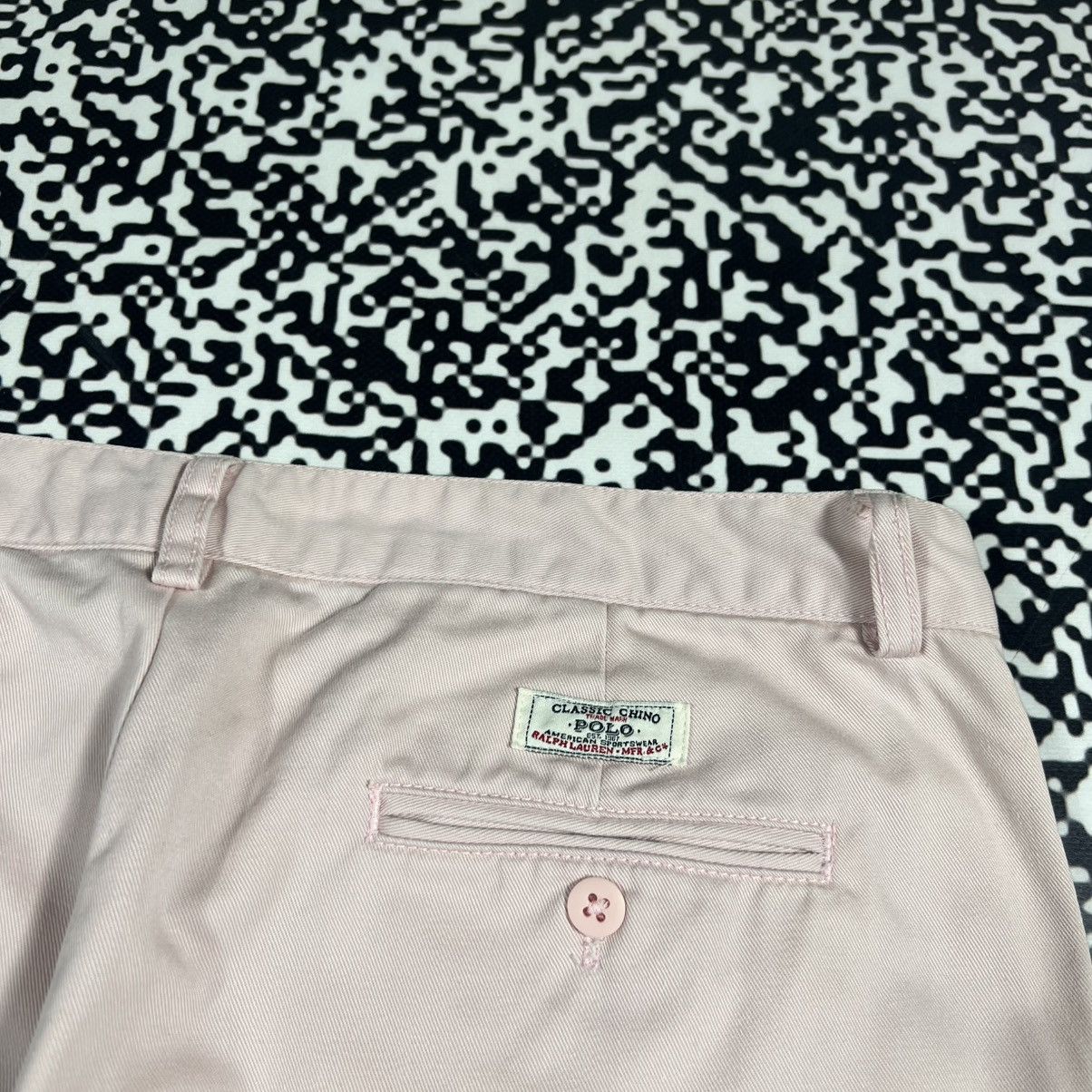 Polo Ralph Lauren Vintage Y2K Polo Ralph Lauren Pink Casual Style Chinos Pants Size 30" / US 8 / IT 44 - 5 Thumbnail
