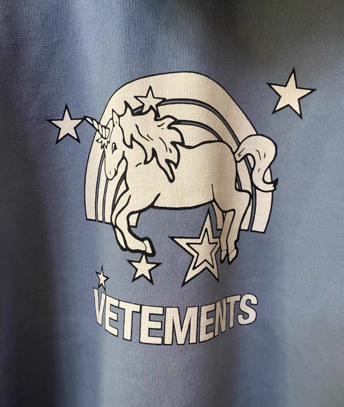 Vetements Vetements 2018 Unicorn Hoodie 2408-Nextarrow Size US XS / EU 42 / 0 - 4 Thumbnail