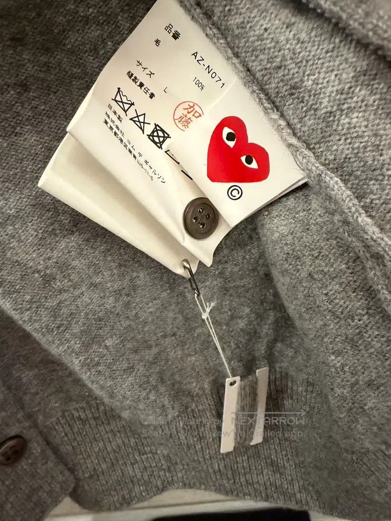 Comme des Garcons Comme Des Garcons Knit Sweater Cardigan Size L / US 10 / IT 46 - 3 Thumbnail