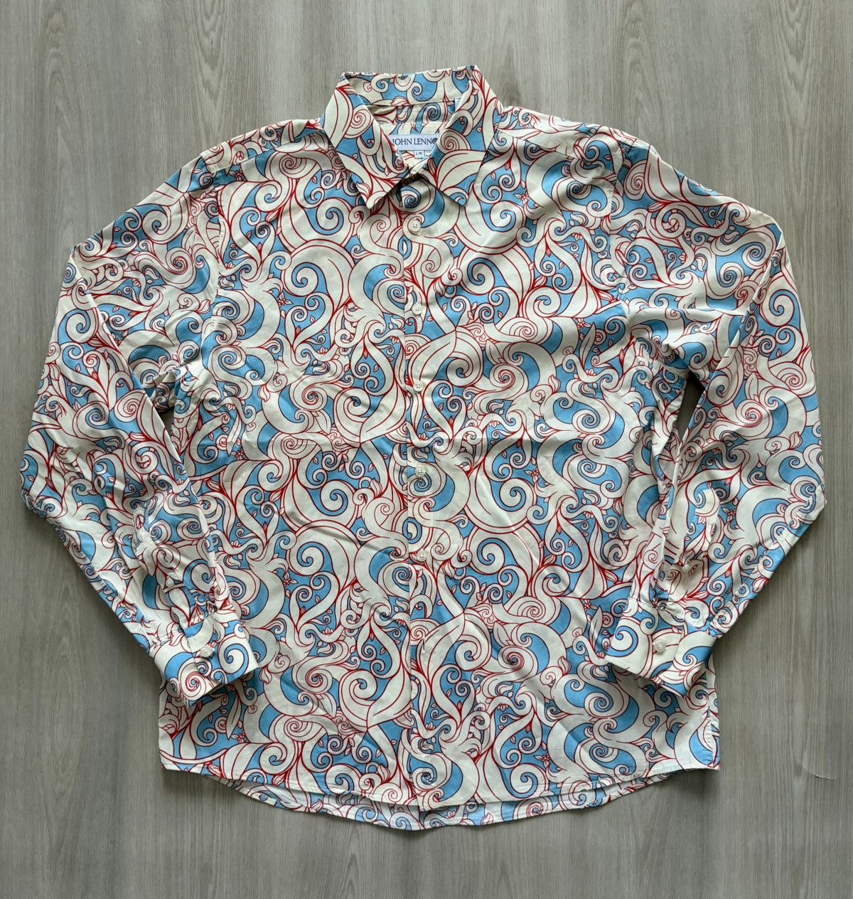 English Laundry John Lennon Paisley Button Up Shirt Sz M Paisley Colorful Size US M / EU 48-50 / 2 - 1 Thumbnail