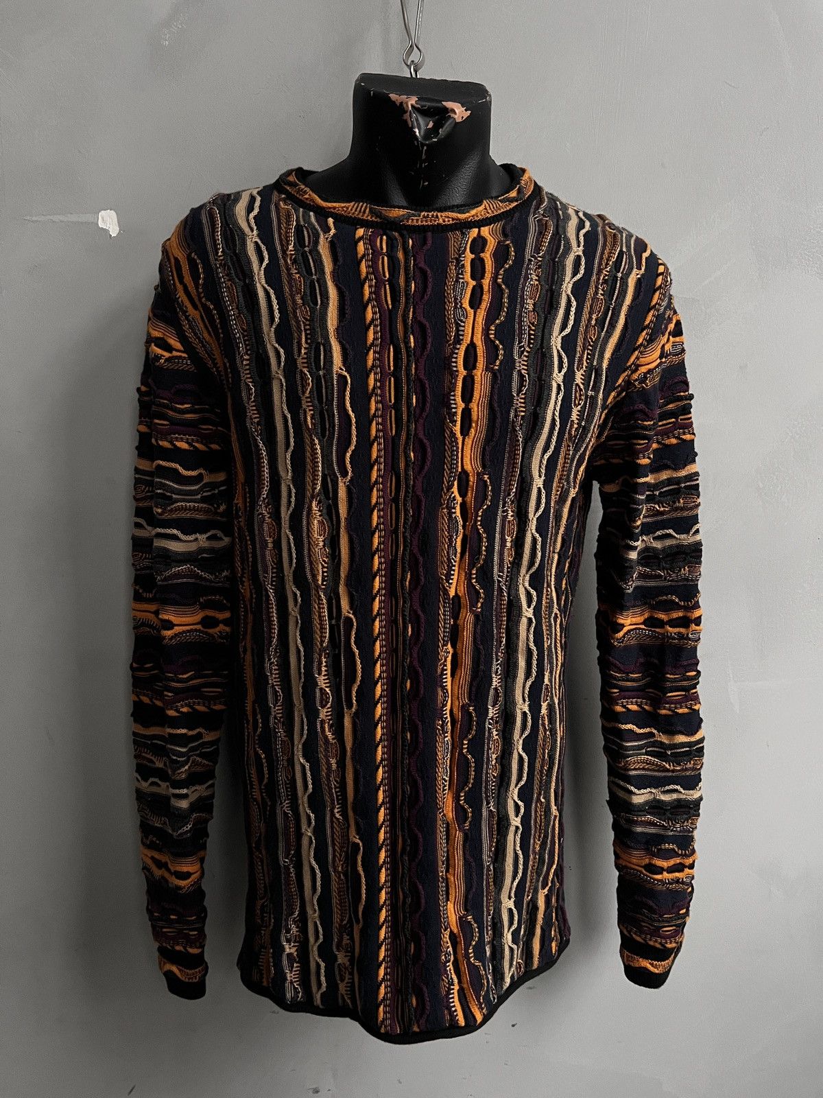 Coogi Vintage 90’s Carlo Colucci Style Sweater Coogi Knit Size US M / EU 48-50 / 2 - 1 Thumbnail