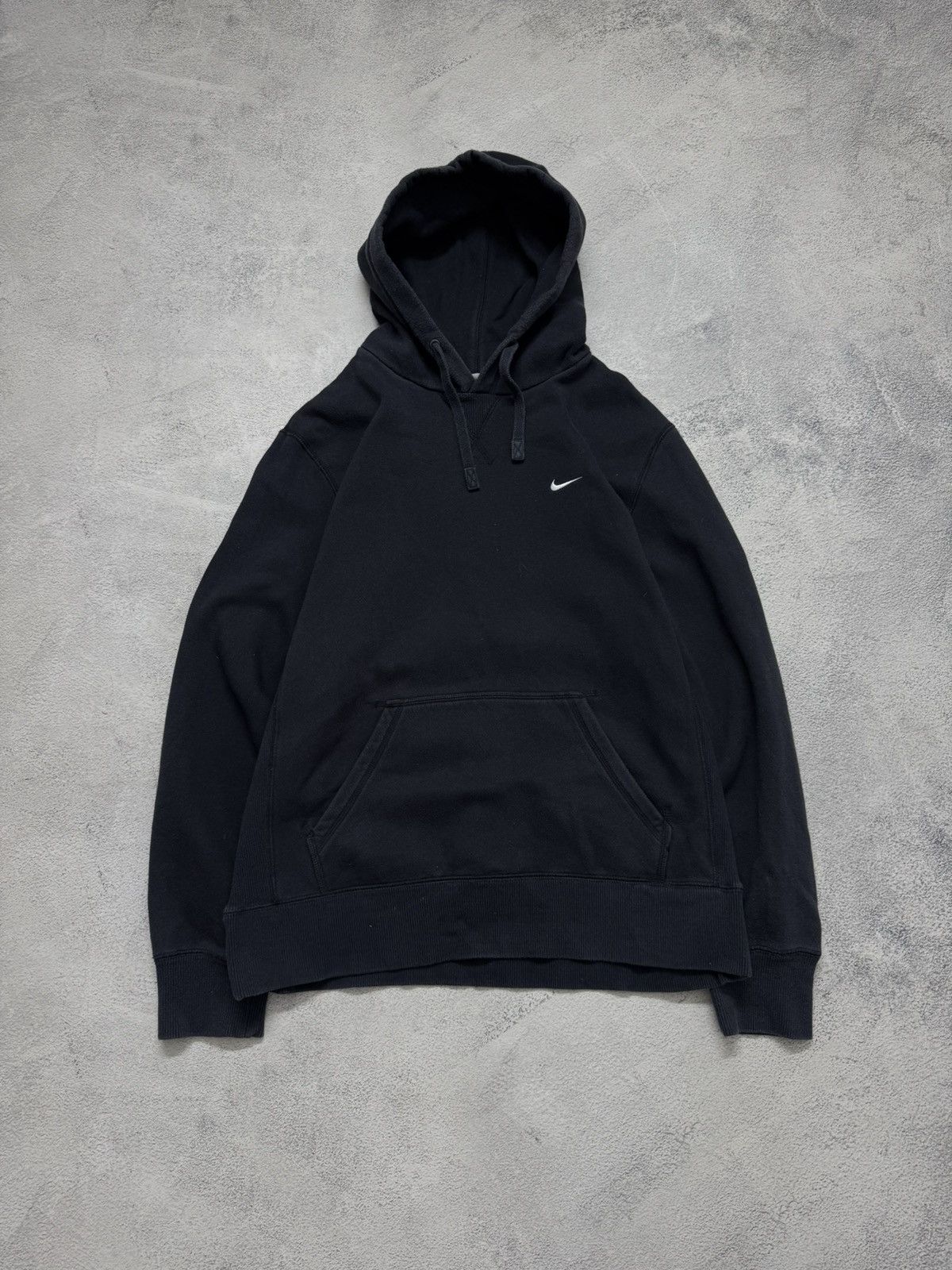 Nike Vintage Y2k Nike Mini Swoosh Basic Hoodie 00’s Size US L / EU 52-54 / 3 - 1 Thumbnail