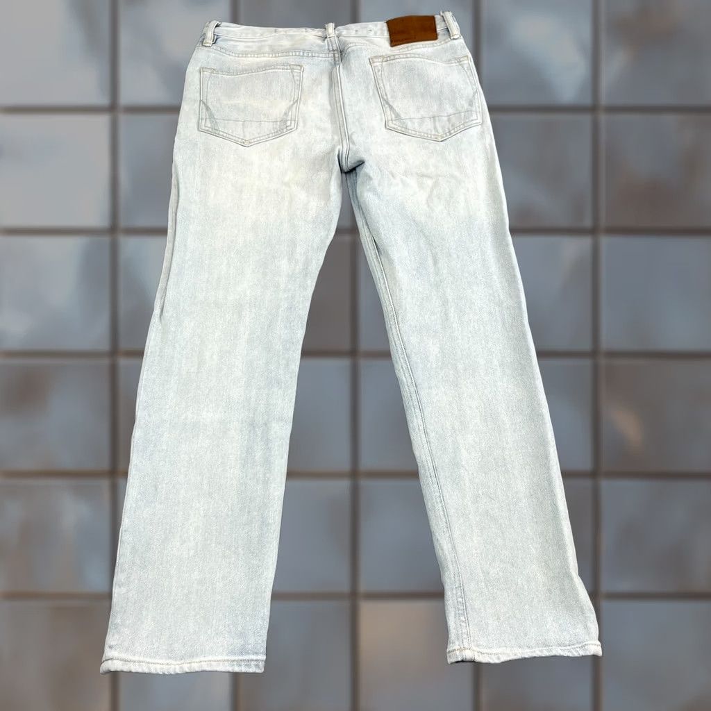 Allsaints AllSaints Jeans Slim Tapered Drop Crotch 30 28 Light Blue Stretch DEAN Mens Jeans Size US 30 / EU 46 - 1 Thumbnail
