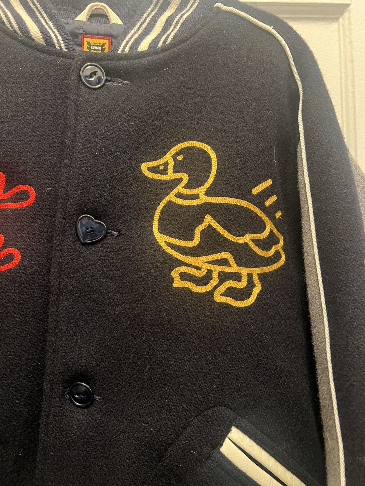 Human Made × Nigo Human Made Varsity Jacket Size US XL / EU 56 / 4 - 3 Thumbnail