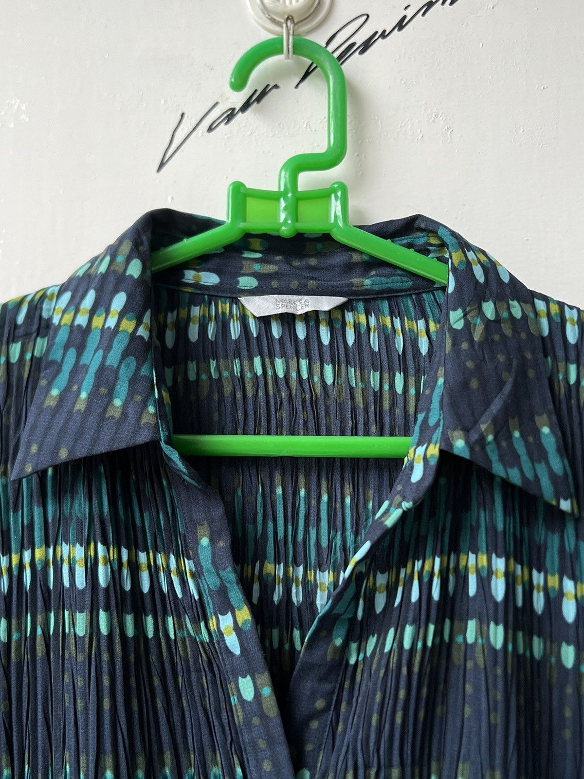 Marks & Spencer Marks & Spencer Motive Pleats Shirt Size US S / EU 44-46 / 1 - 13 Thumbnail