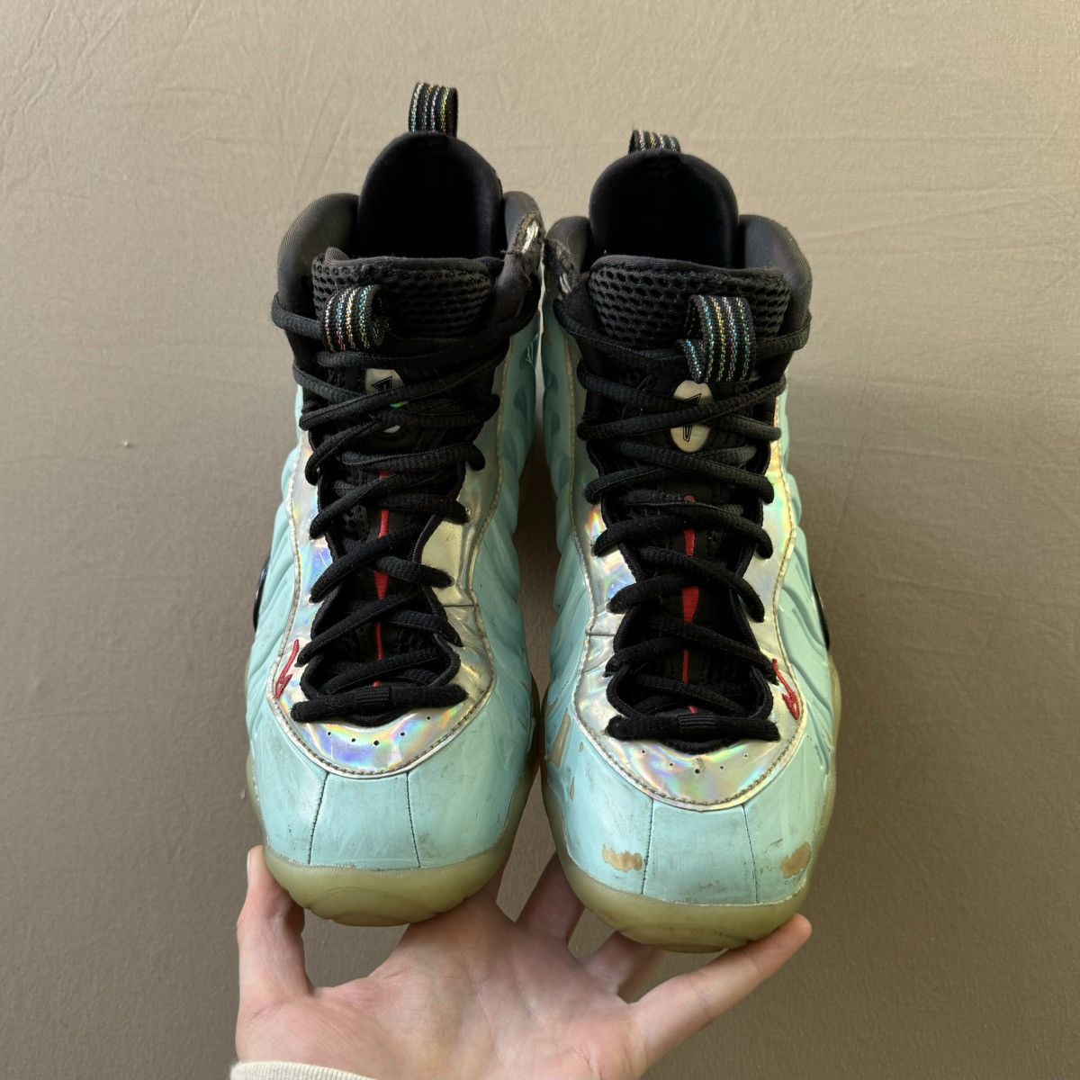 Nike Nike Little Posite One Mixtape Sneakers Size US 6.5 / IT 36.5 - 4 Thumbnail