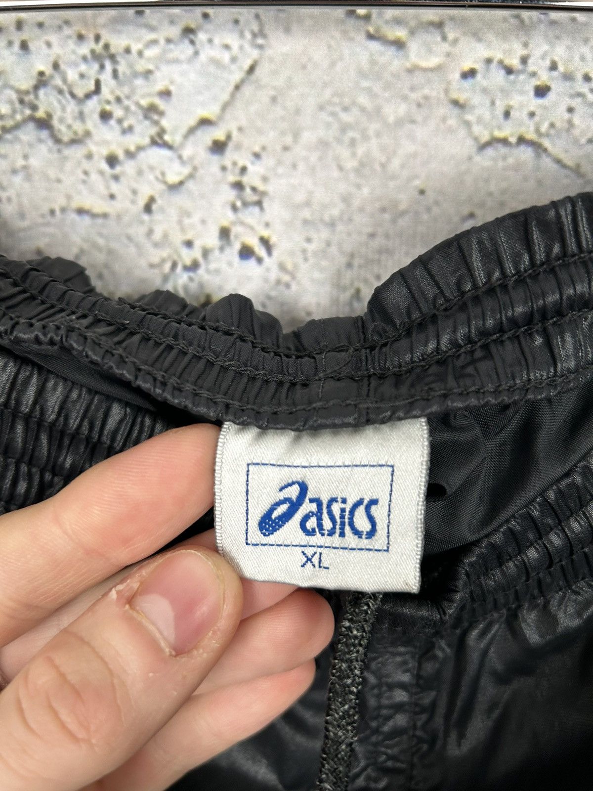 Asics Vintage Asics Sweatpants Nylon Gorpcore Drill Streetwear 90s Size US 36 / EU 52 - 5 Thumbnail