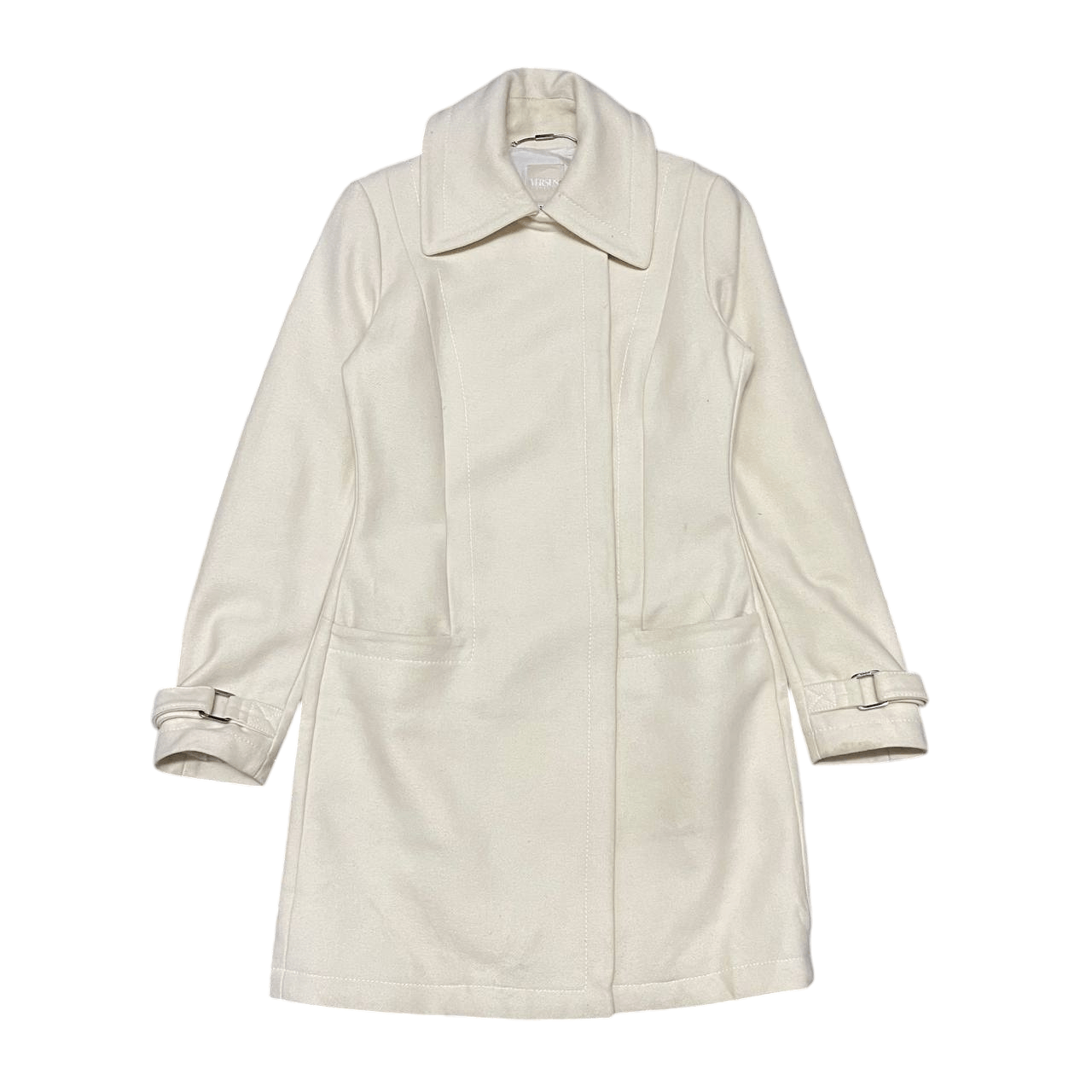 Versus Versace Versus Versace Wool Coat Size S / US 4 / IT 40 - 1 Thumbnail