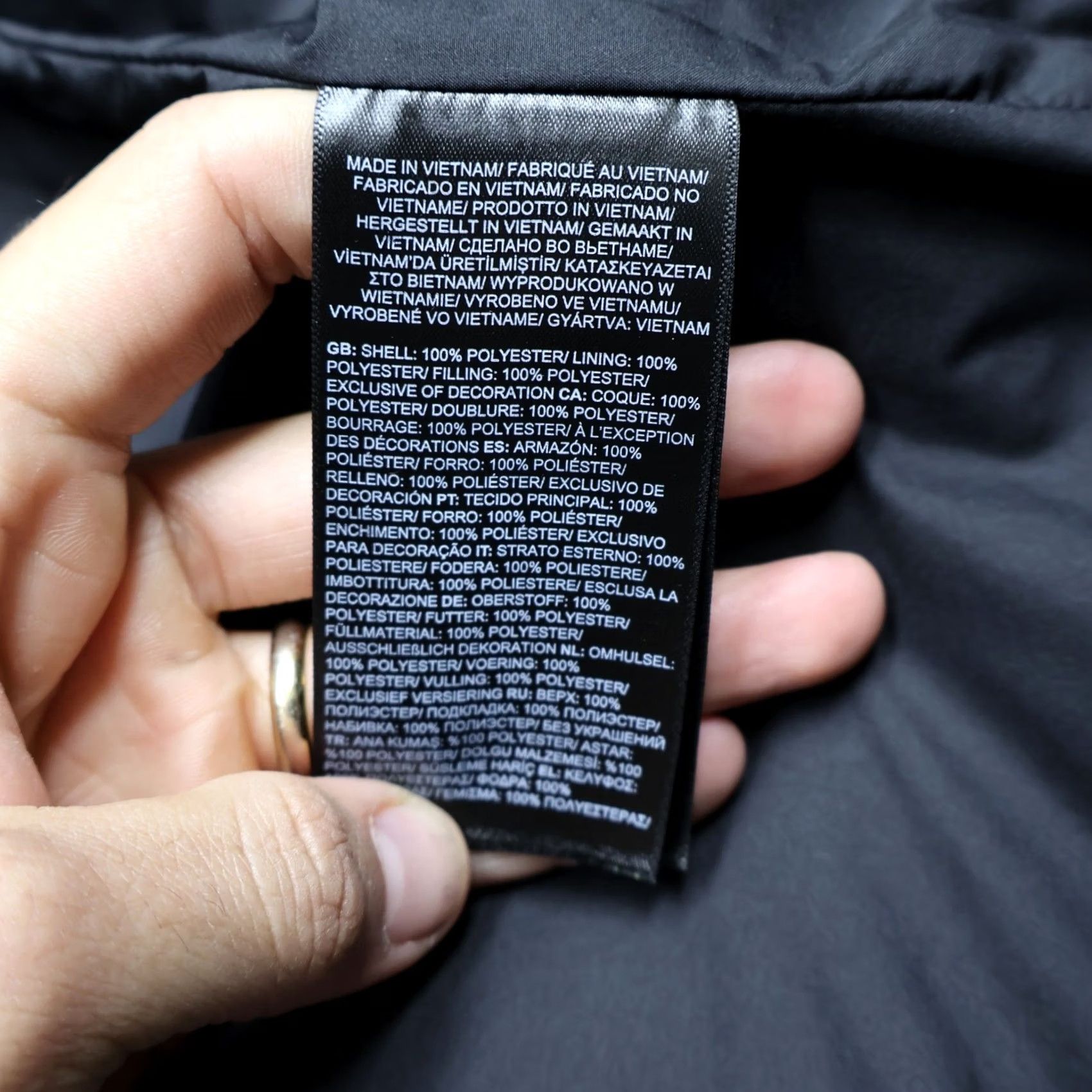 The North Face North Face Vest Mens L Black Everyday Insulated Quilted Puffer Full Zip Logo Embroidered Size US L / EU 52-54 / 3 - 7 Thumbnail