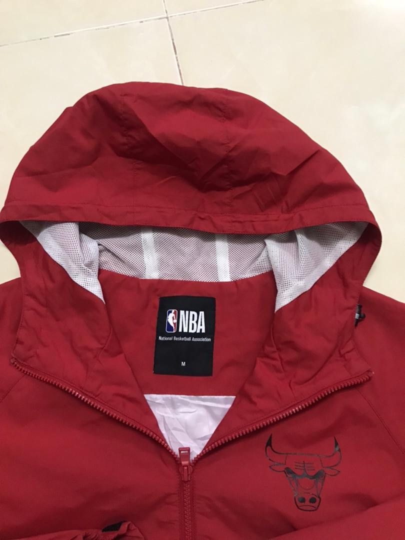 NBA HALF ZIPPER CHICAGO BULL HOODIE SWEATER Size US L / EU 52-54 / 3 - 8 Thumbnail