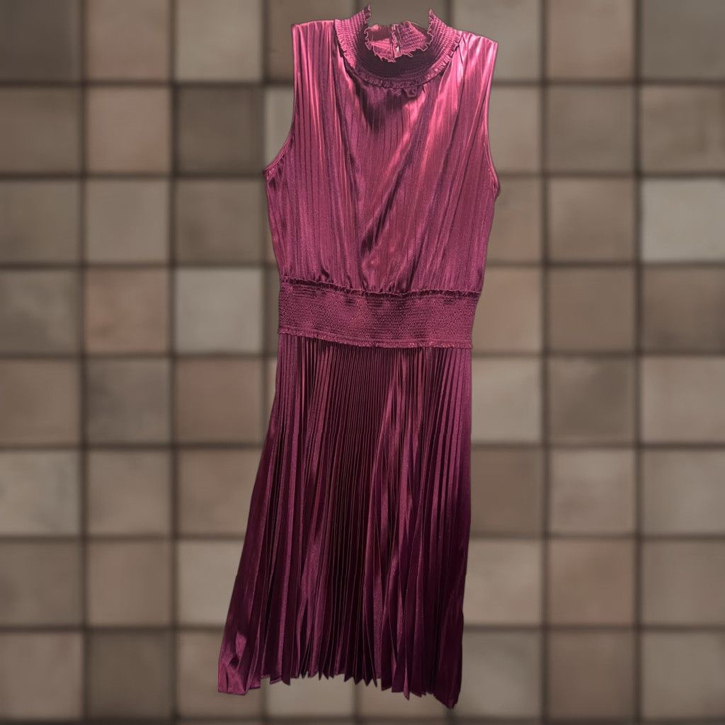 nanette lepore Burgundy dress 6 new