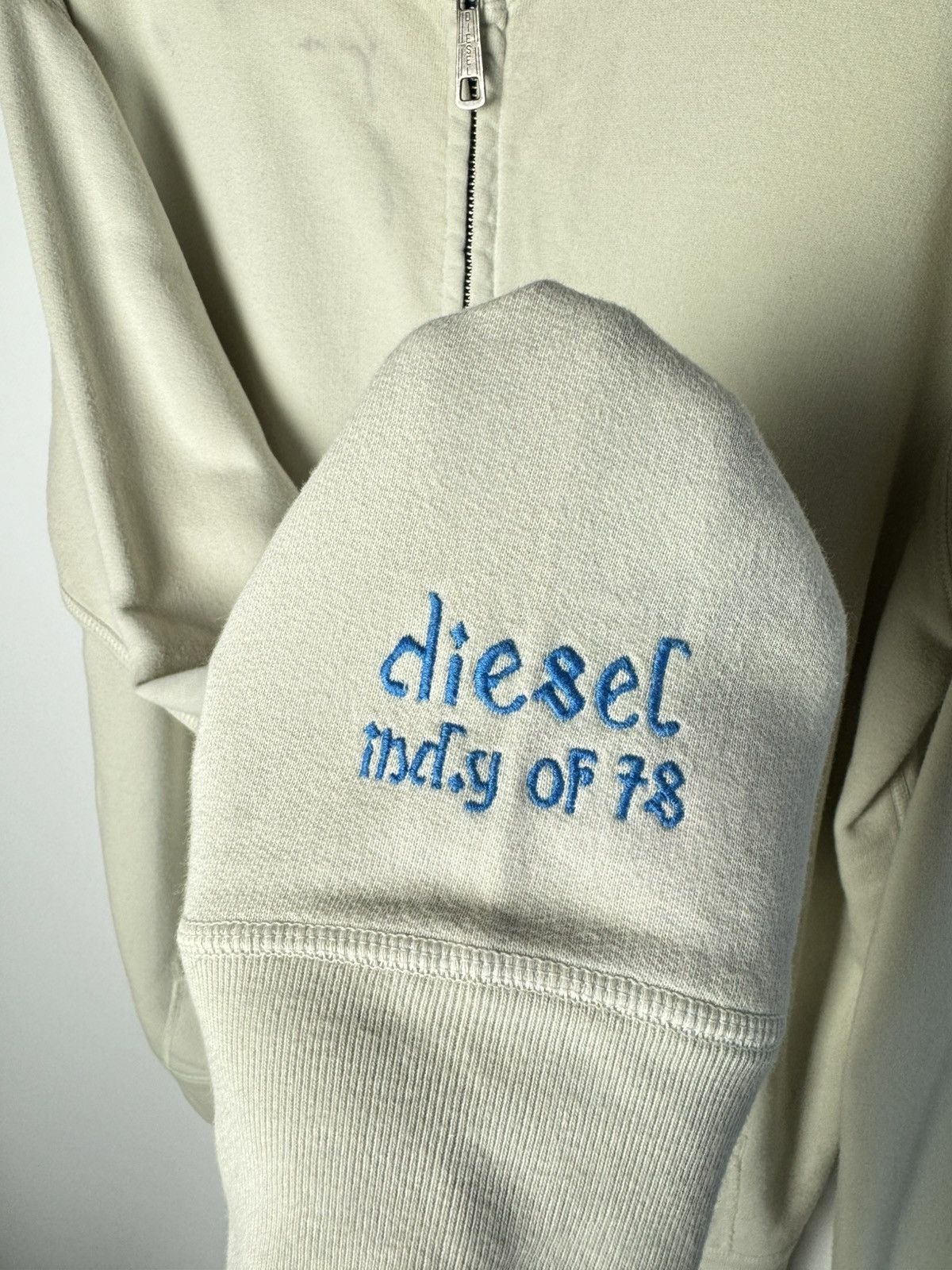 Diesel Vintage 90s Diesel Full Zip Sweatshirt Avant Garde Style Size US XXL / EU 58 / 5 - 8 Thumbnail