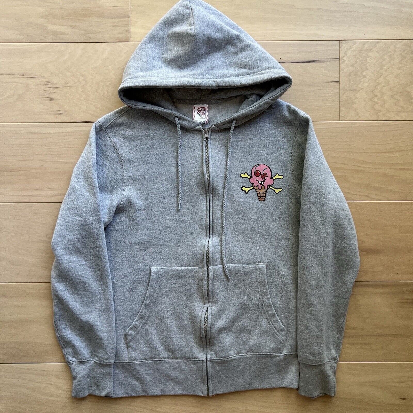 Icecream × Vintage Vintage BBC Ice Cream Jacket M Gray Full Zip Y2K Streetwear Size US M / EU 48-50 / 2 - 2 Thumbnail