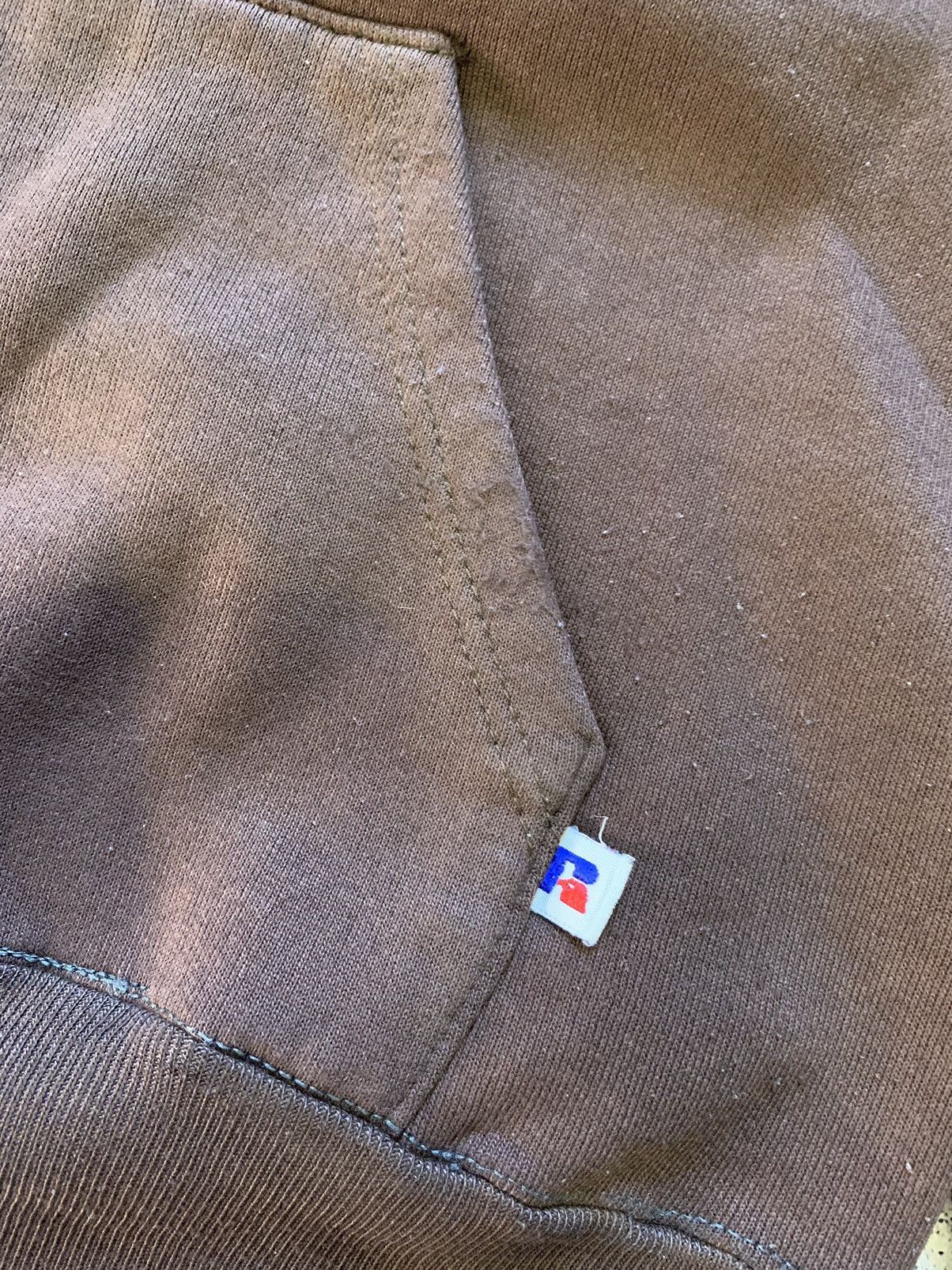Russell Athletic Vintage 90s Mocha Russell Athletic Brown Hoodie Travis USA Size US S / EU 44-46 / 1 - 3 Thumbnail