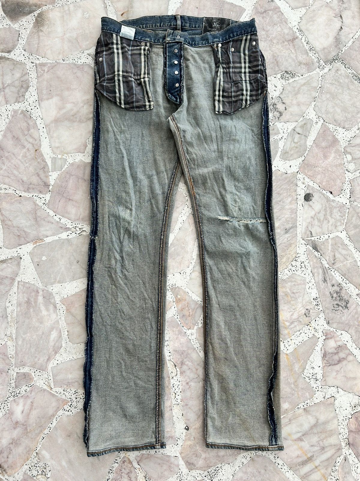 Burberry Burberry Denim Distress Casual Jeans Size US 30 / EU 46 - 10 Thumbnail