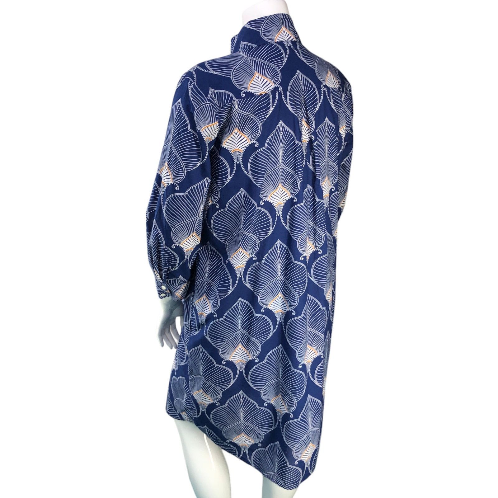 J.McLaughlin J McLaughlin Size XL Shirt Dress Mock Neck Tangier POCKETS Size XL / US 12-14 / IT 48-50 - 6 Thumbnail